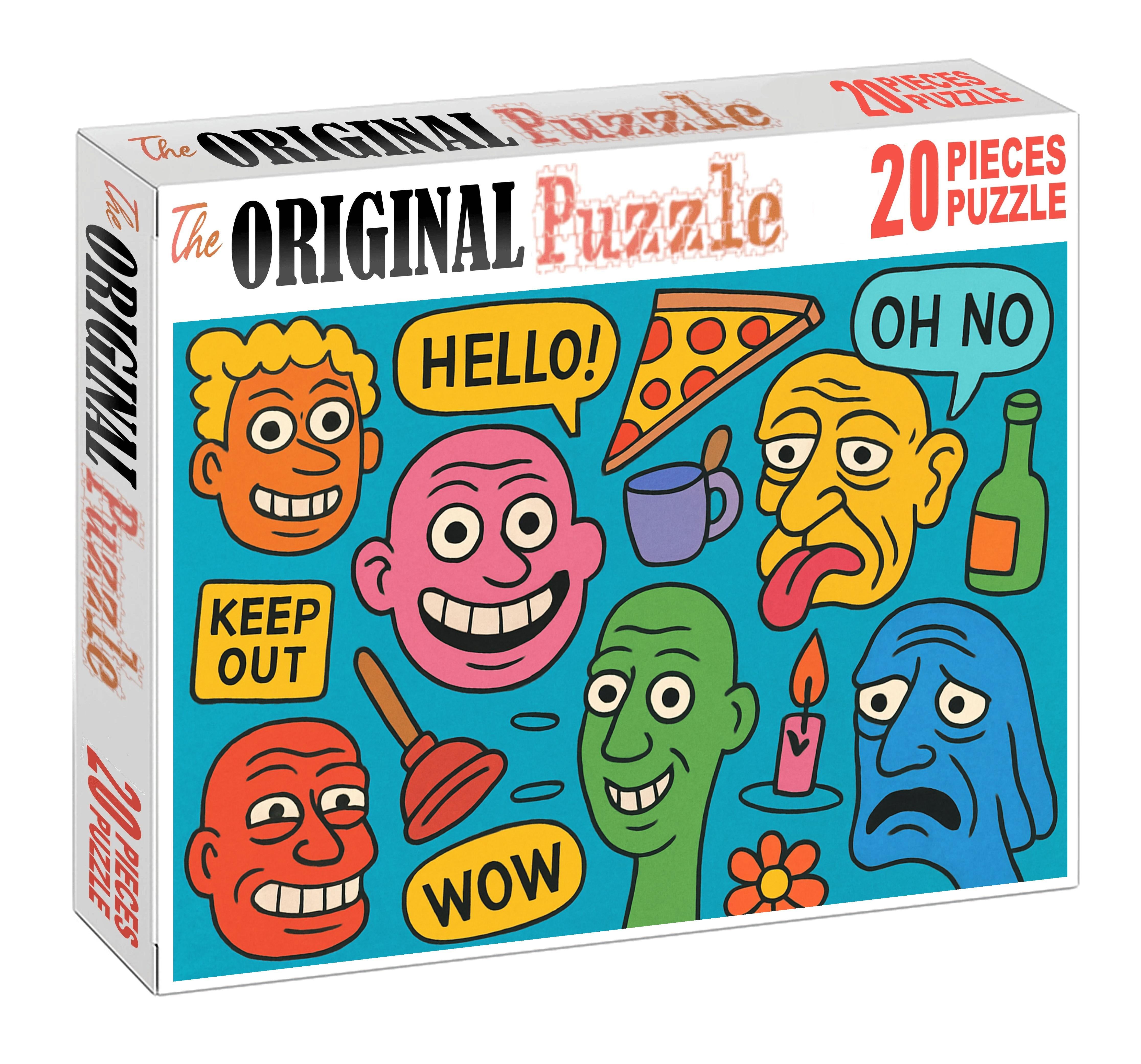 Internet Meme Surrealism Absurd Humor And Digital Remix Culture Premium Puzzle Pieces