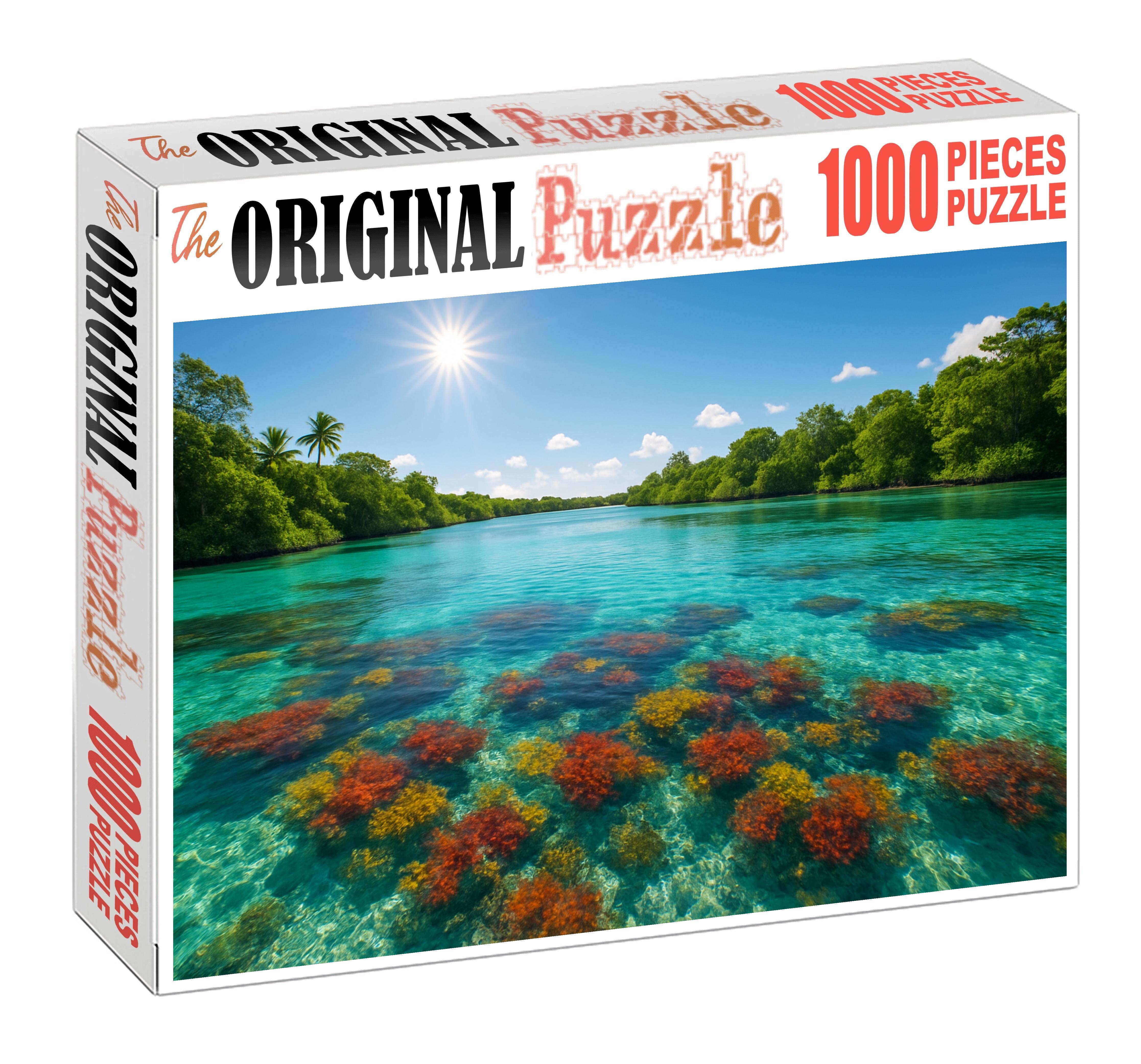 Crystal Lagoon Escape Unique Puzzle Design