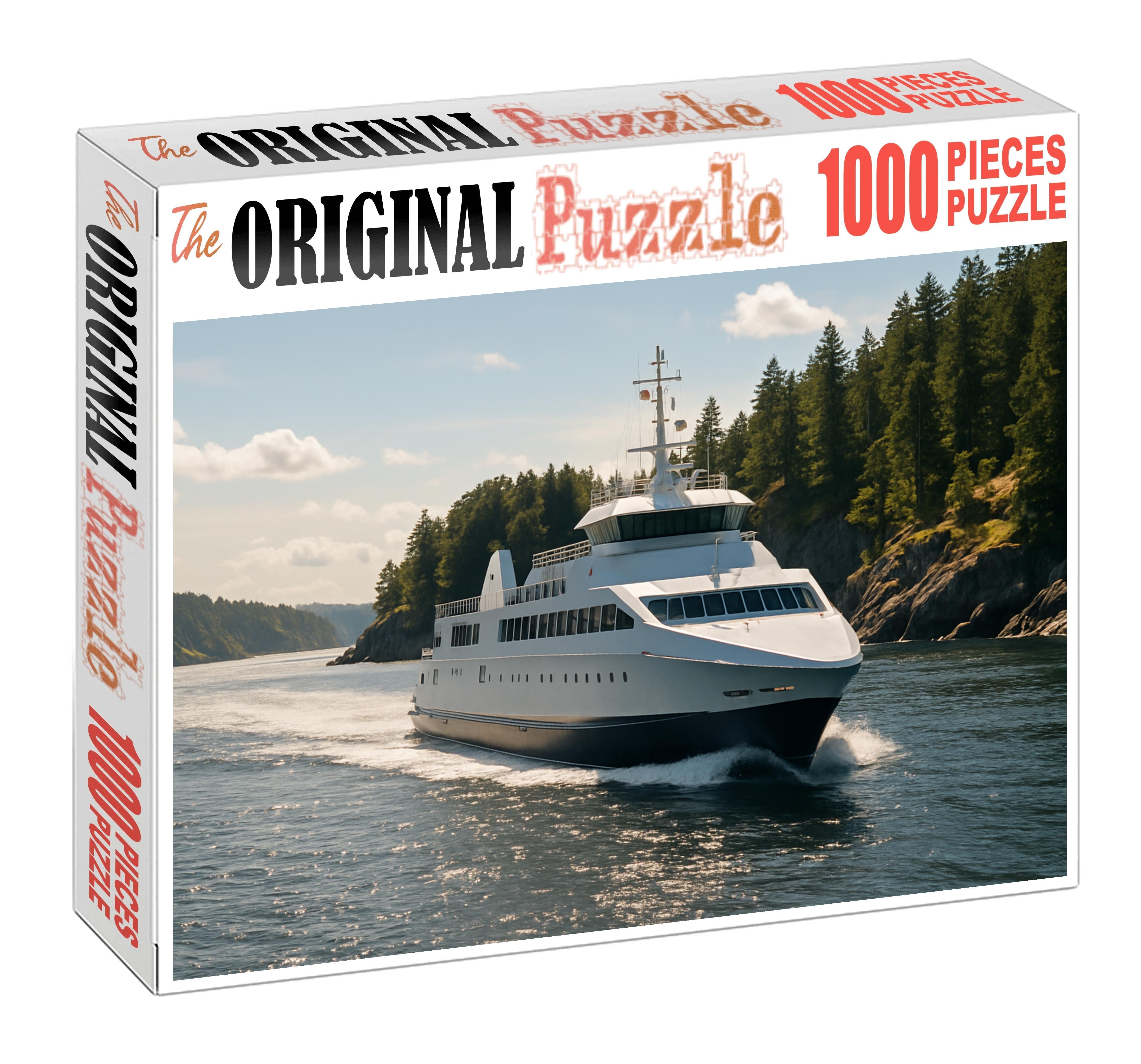 Tidal-powered Coastal Ferry 300 Piece Puzzle