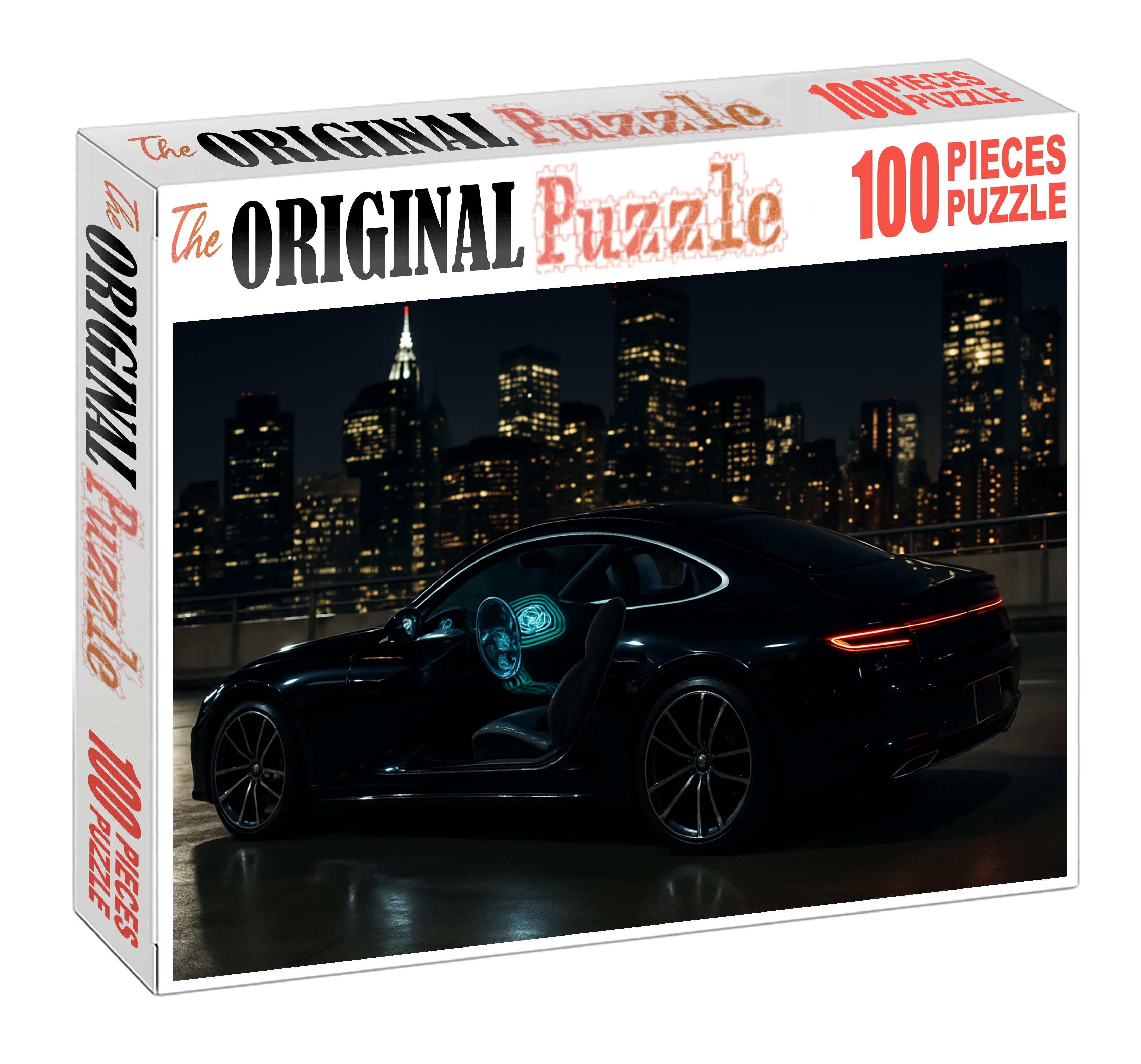 Stratus Phantom Silent Aerodynamic Luxury Coupe Custom Jigsaw Puzzle