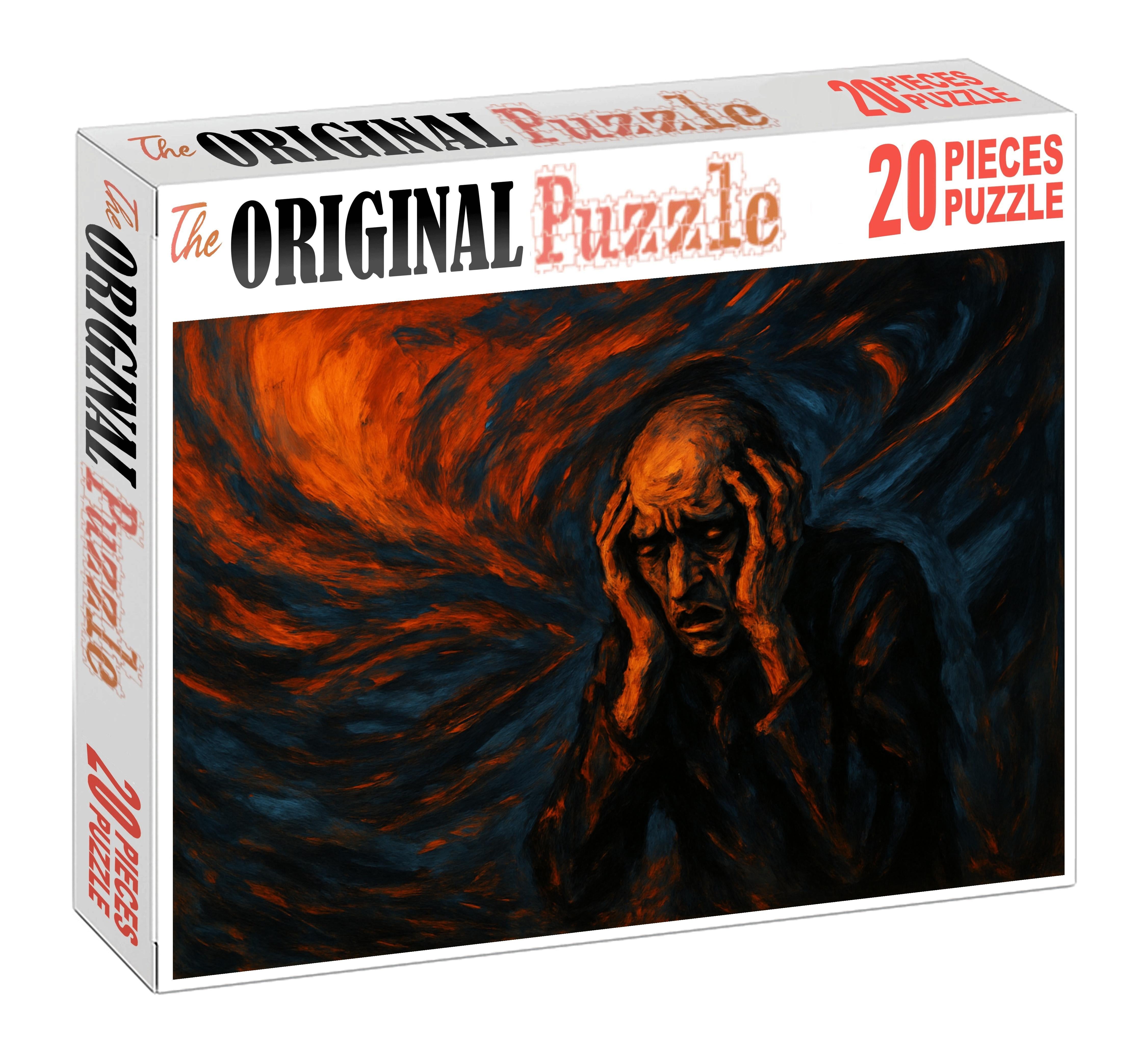 The Scream 20 Piece Puzzle