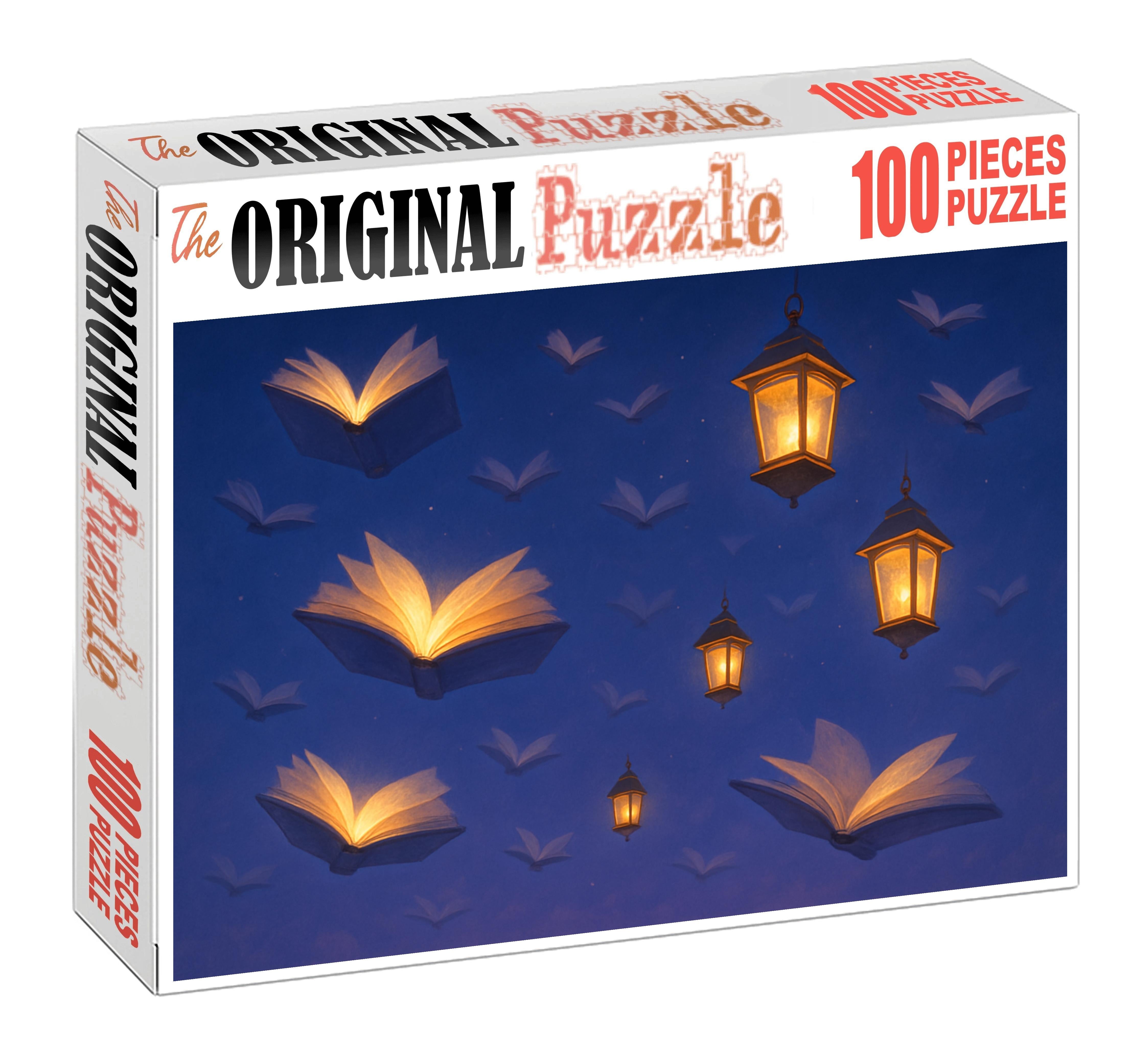 The Library Of Floating Lanterns 200 Piece Puzzle