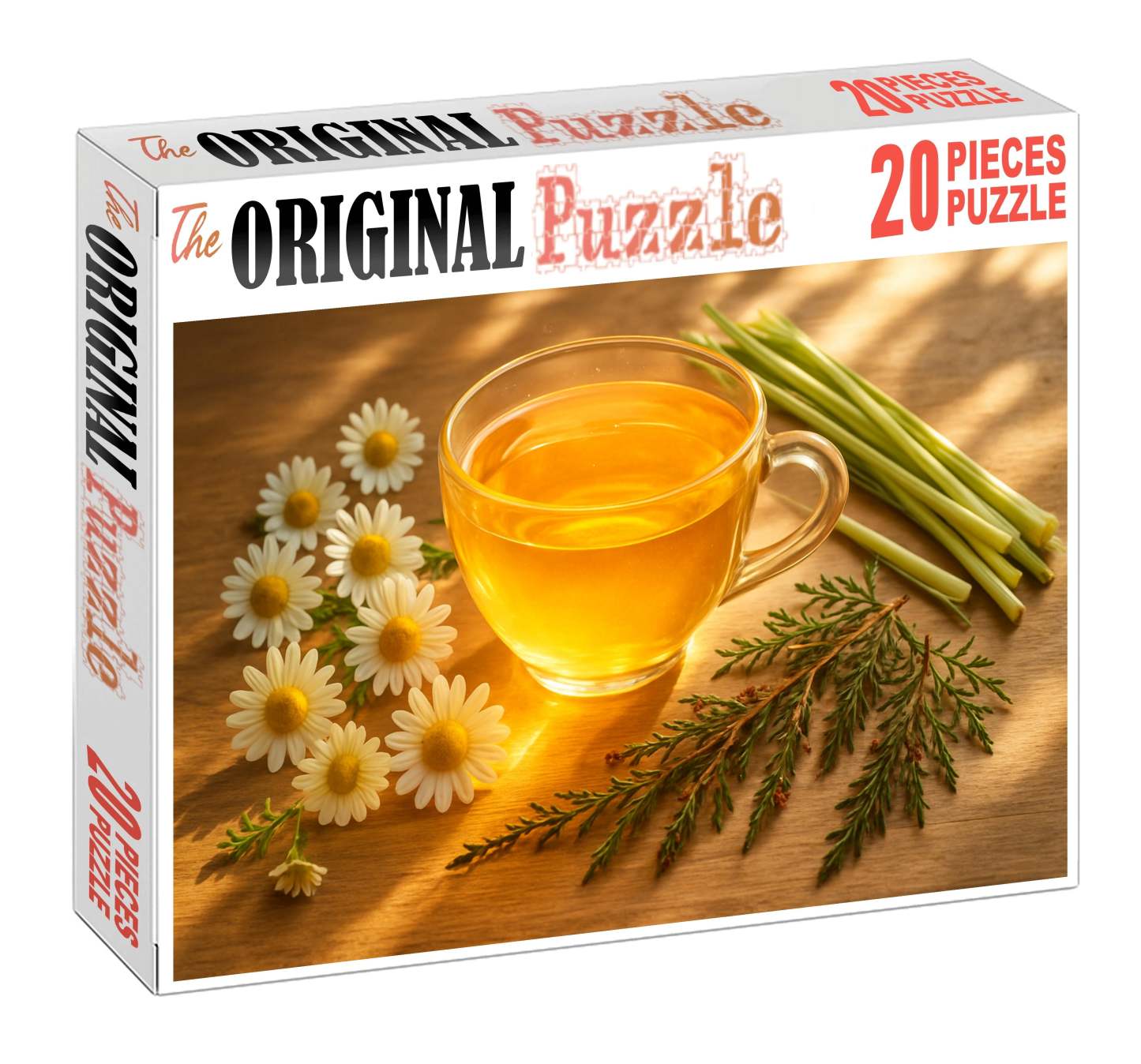 Golden Meadow Herbal Tea Blend With Chamomile Lemongrass And Sweet Honeybush 50 Piece Puzzle