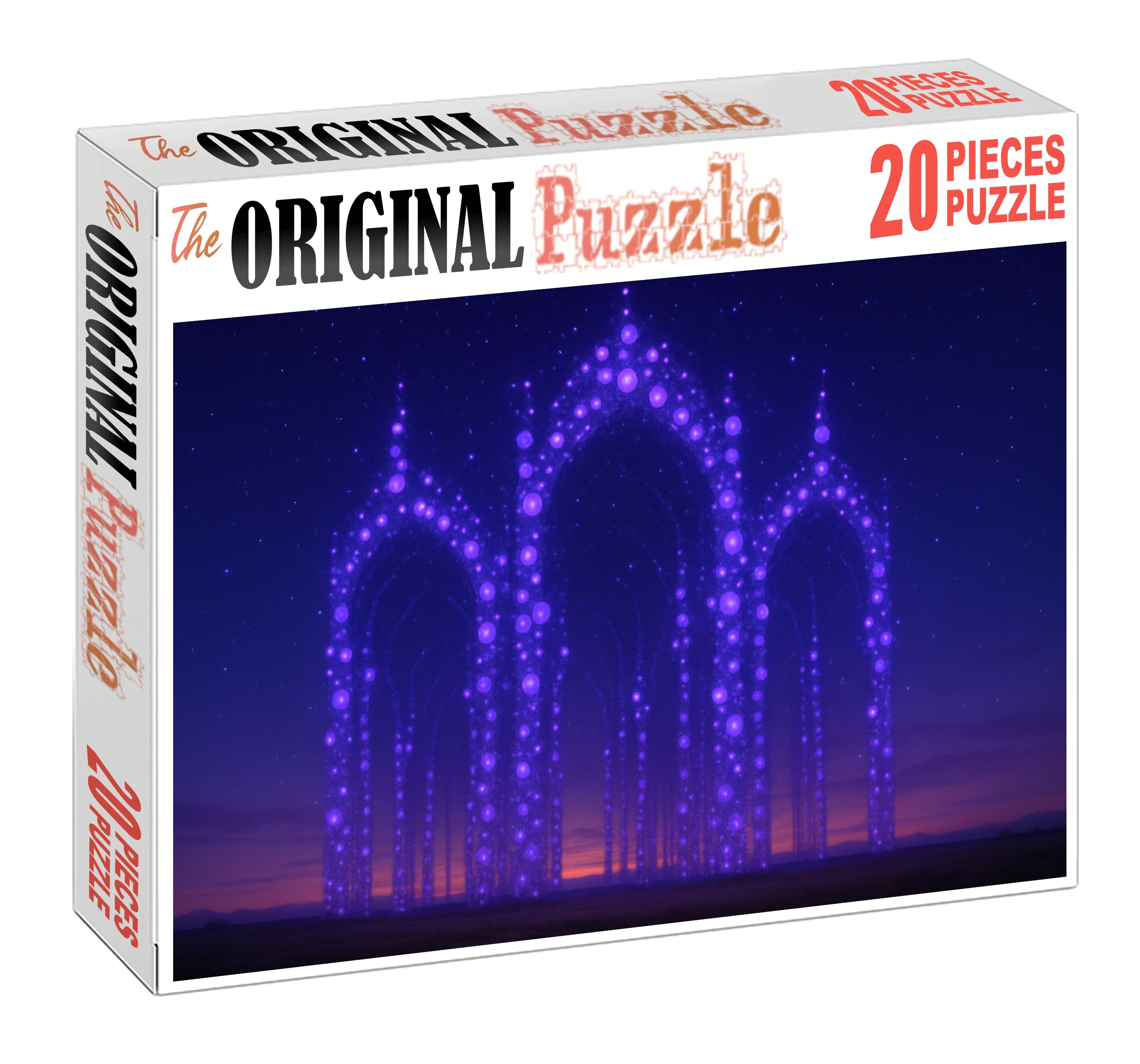 The Cathedral Of Drifting Lights 1000 Piece Puzzle