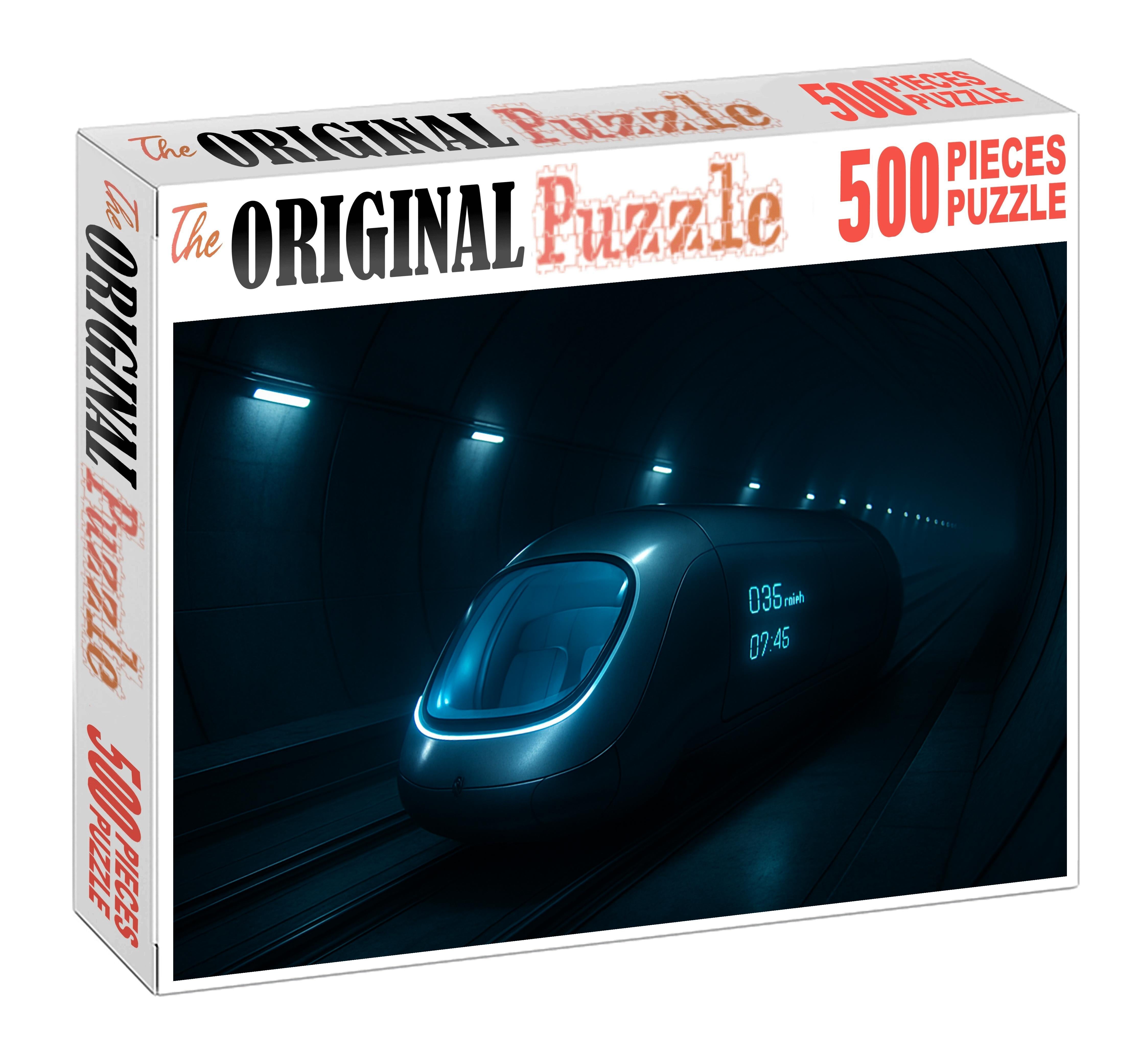 Pneumatic Urban Capsule Transport 500 Piece Puzzle