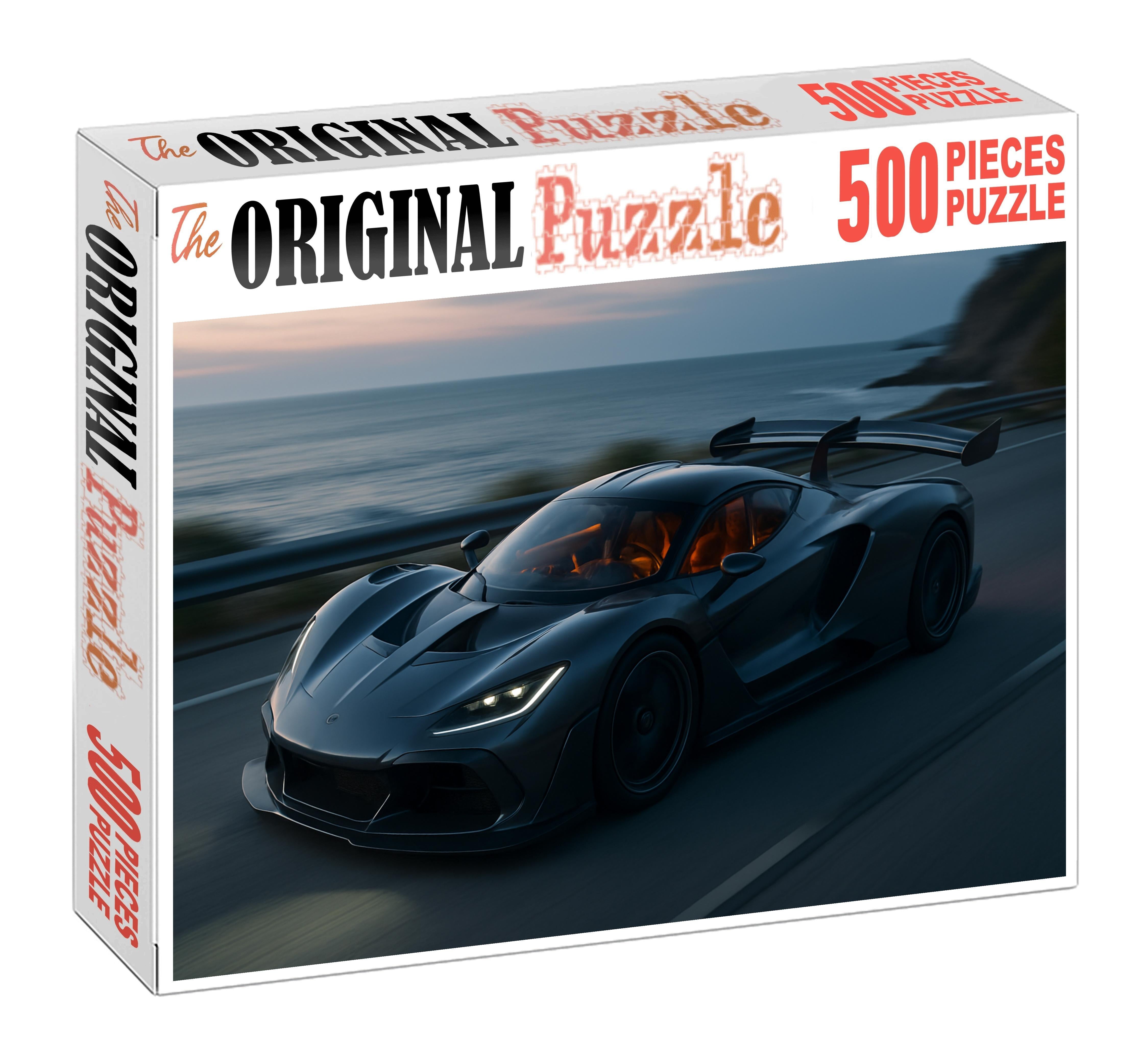 Helios Specter Turbo Supercar With Turbocharged V10 And Dynamic Cockpit 300 Piece Puzzle