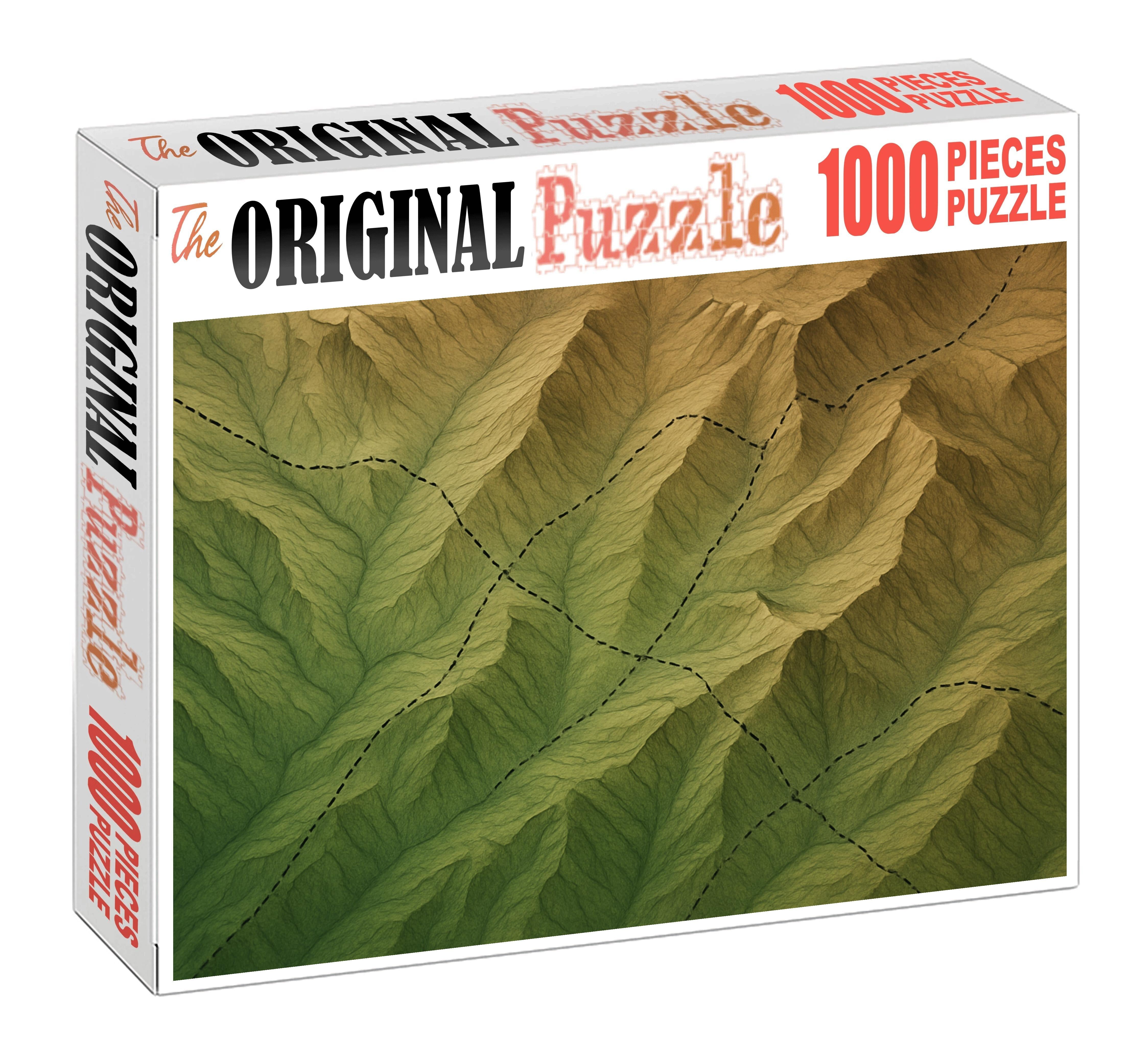 Mountain Pass Accessibility And Terrain Slope Map Challenging Puzzles