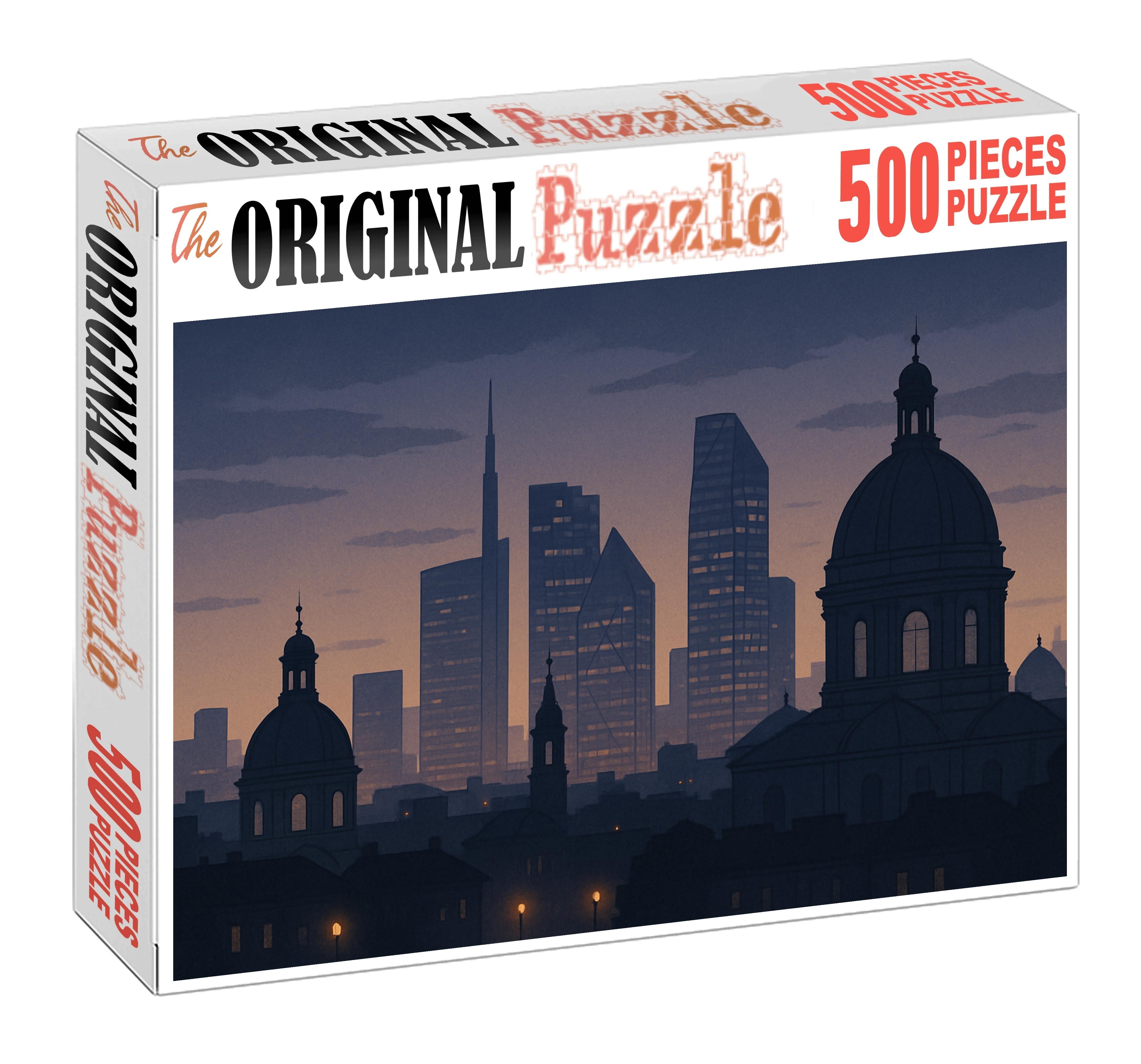 Berlin City Skyline A Blend Of Historical And Modern Vertical Forms 300 Piece Puzzle