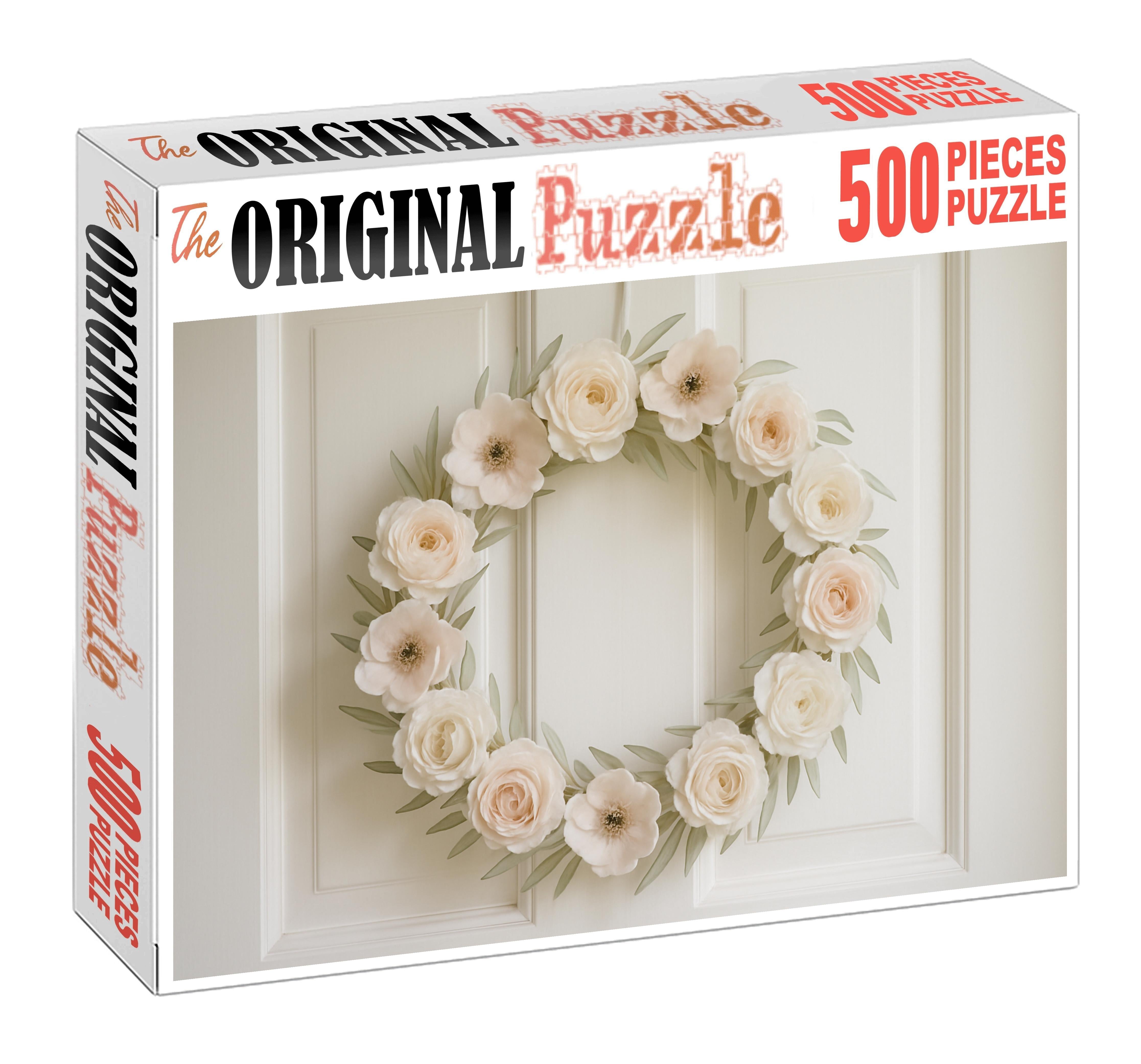 Silk Petal Wreath 50 Piece Puzzle