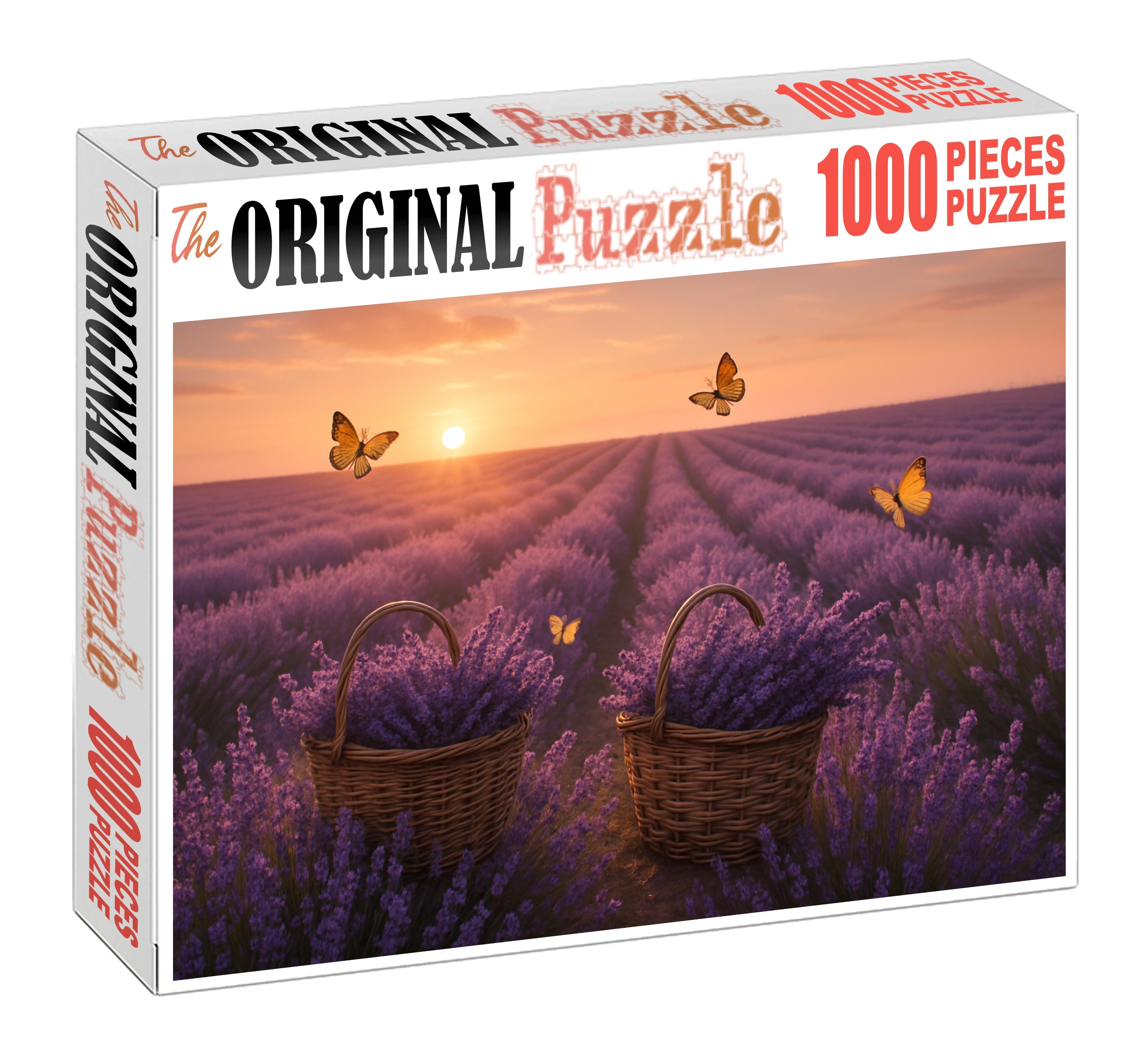Sunrise Lavender Fields 200 Piece Puzzle