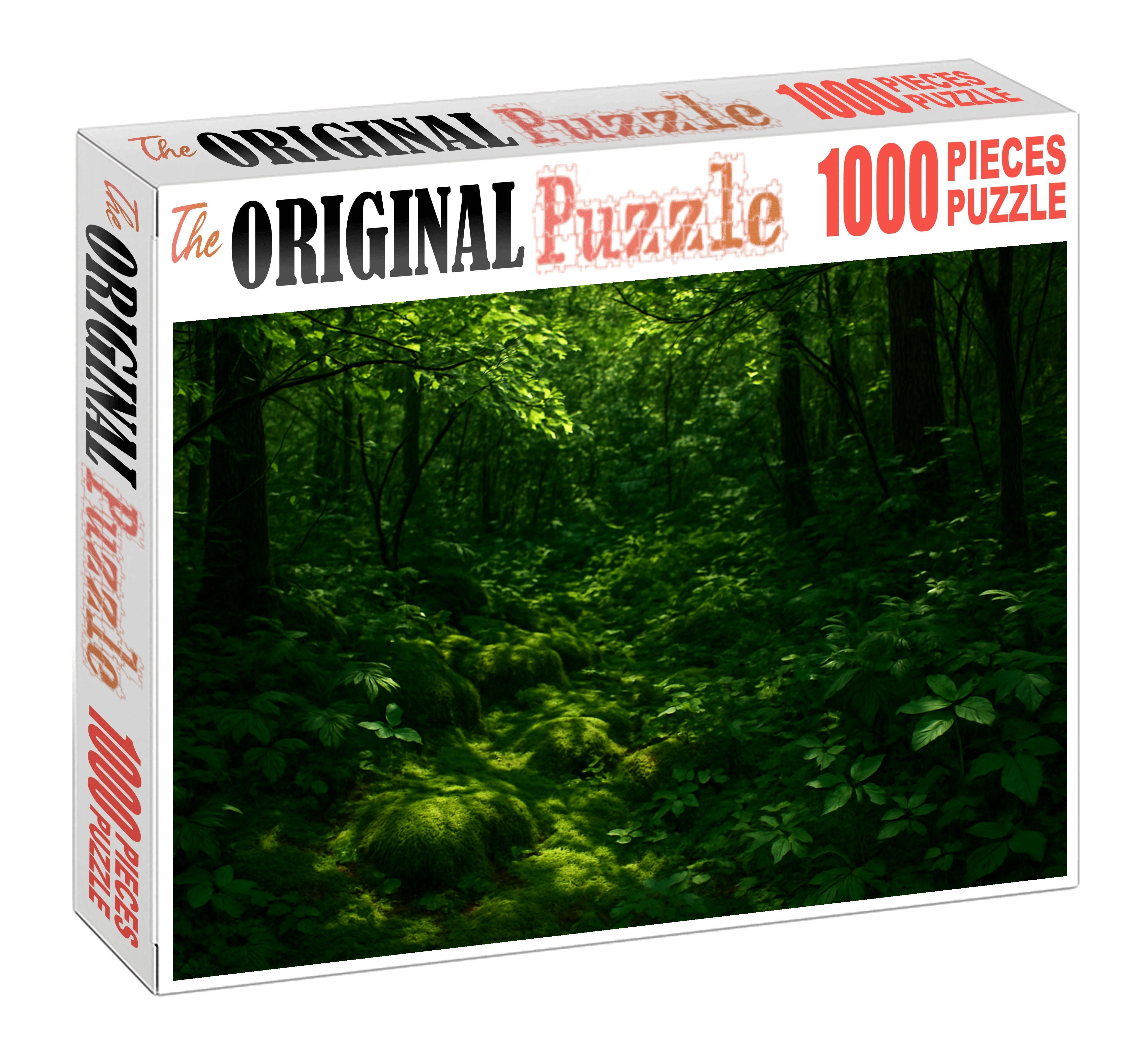 Emerald Lattice Canopy Large Format Puzzle