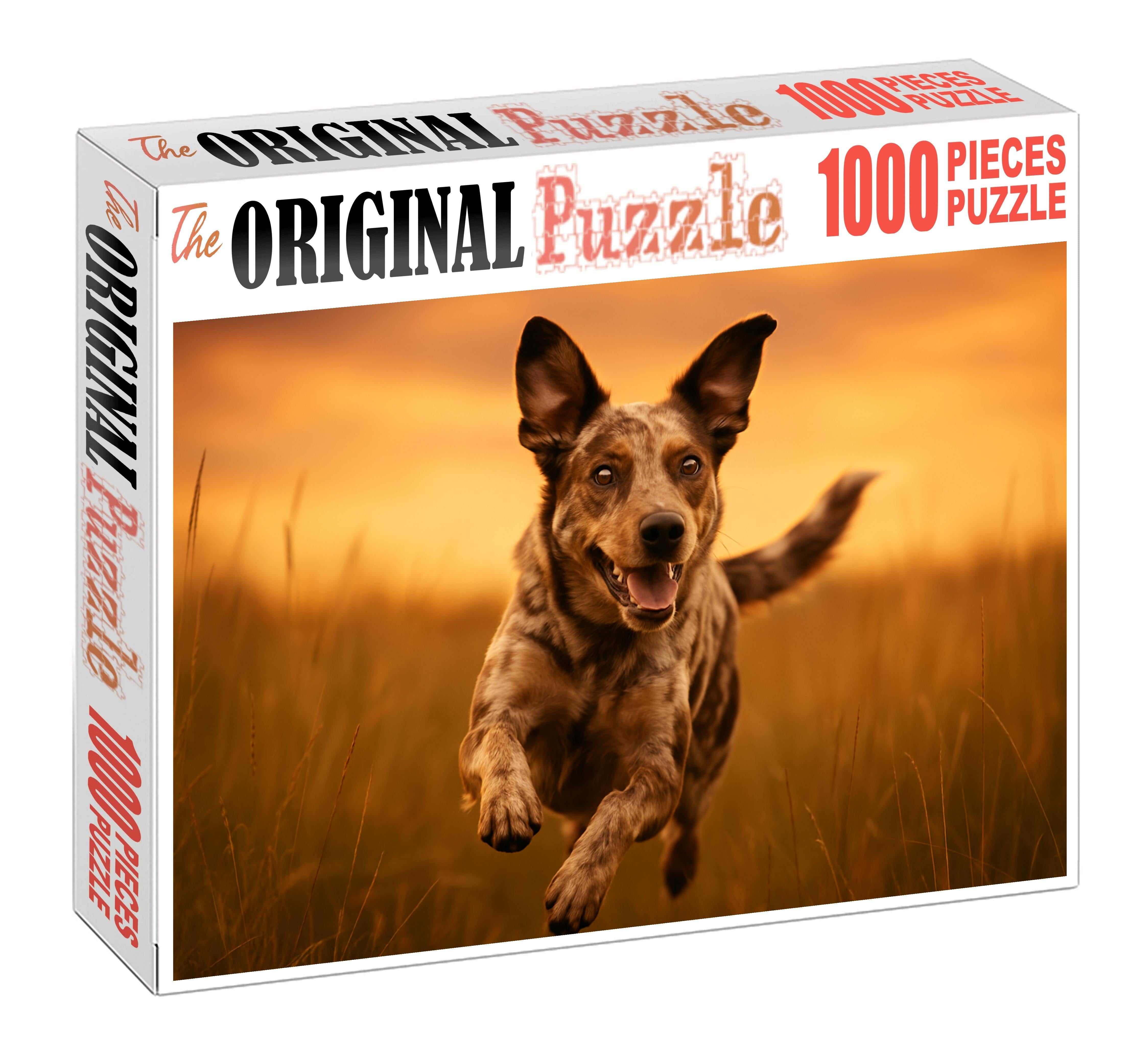 Sunset Merle Custom Jigsaw Puzzle