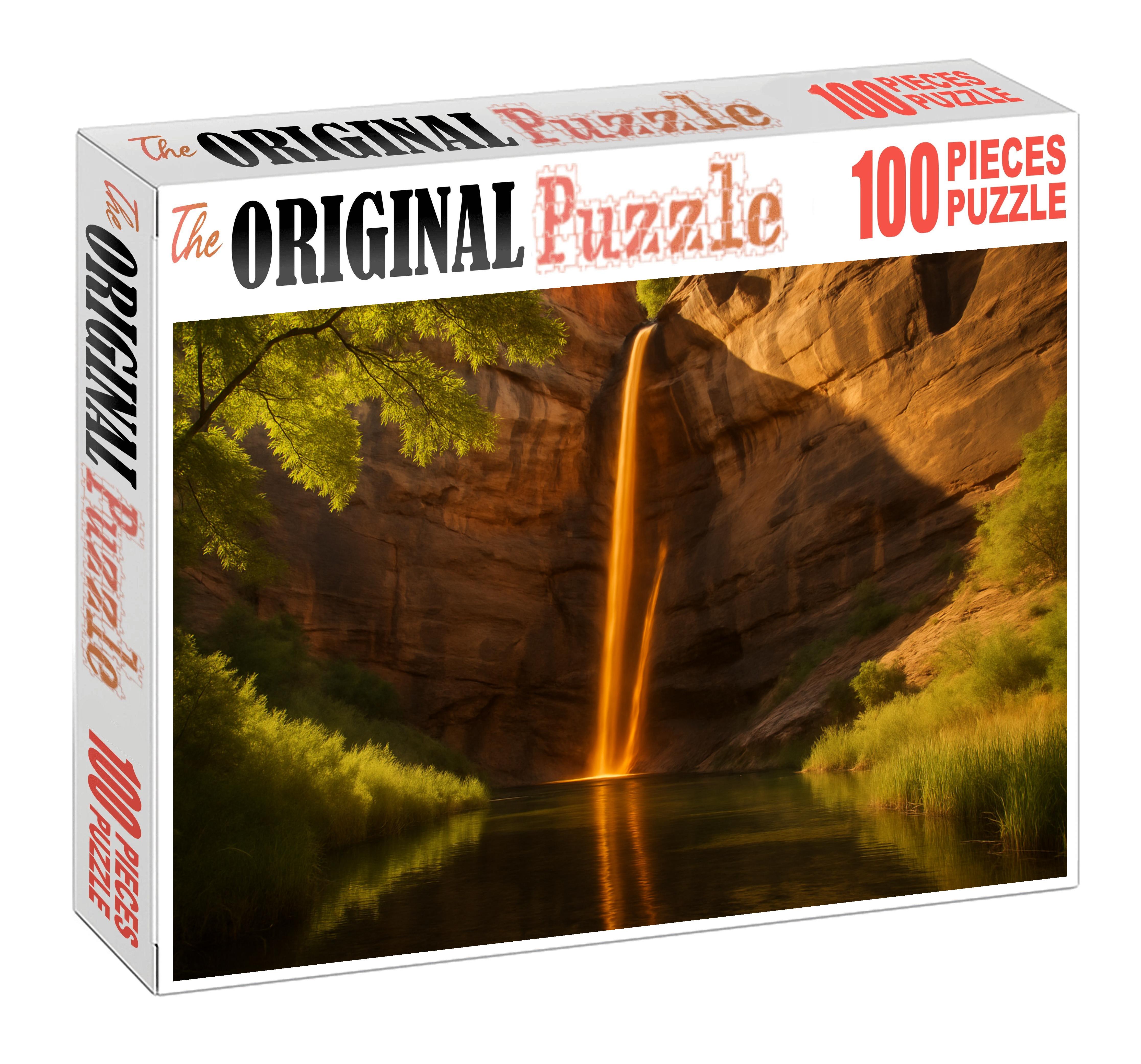 Sunlit Amber Ribbon Puzzle For Kids