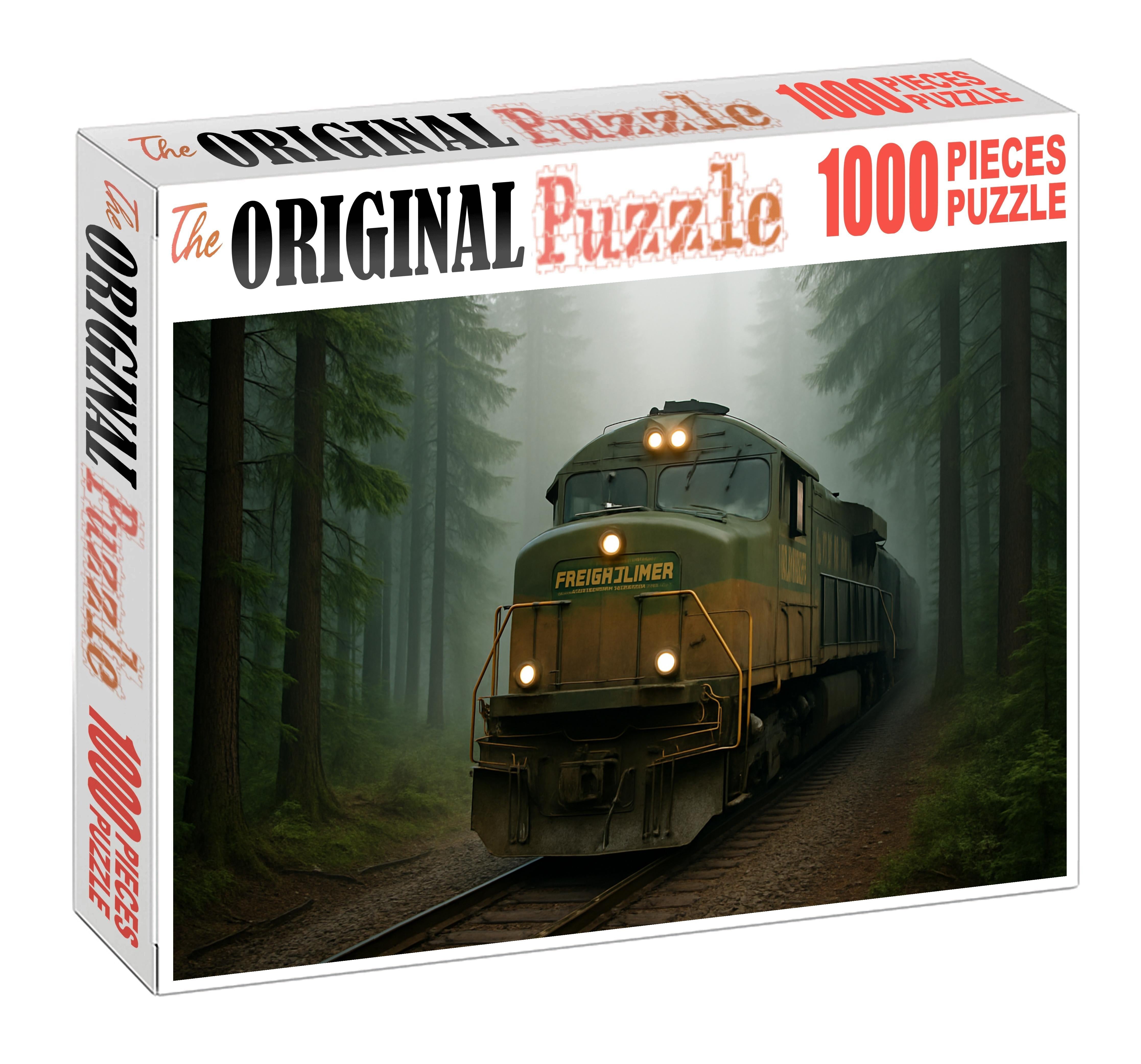 Cedar Mountain Freightliner Rugged Diesel-electric Locomotive With Enhanced Hauling Capacity Premium Puzzle Pieces