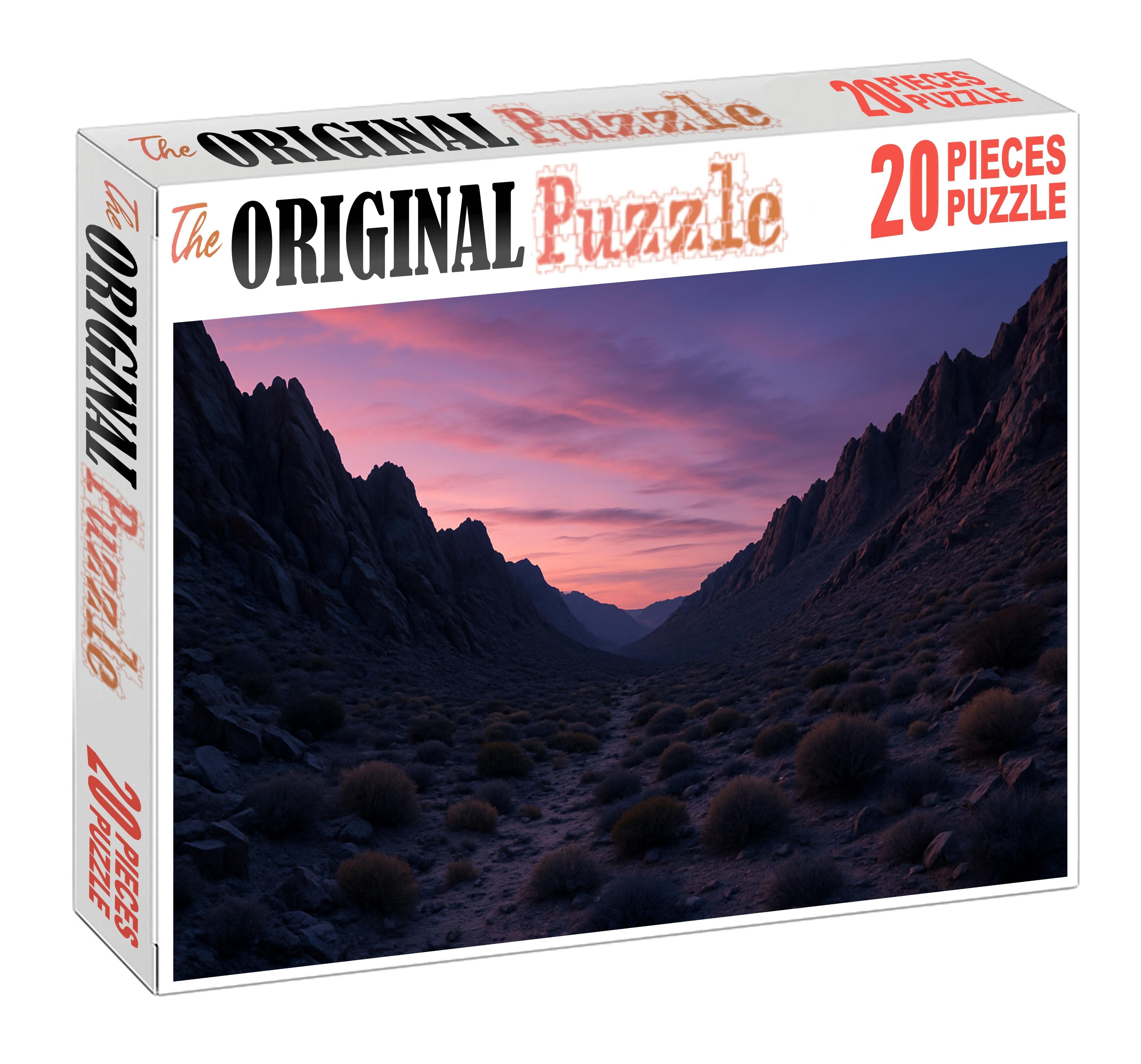 Dusky Mountain Pass 20 Piece Puzzle