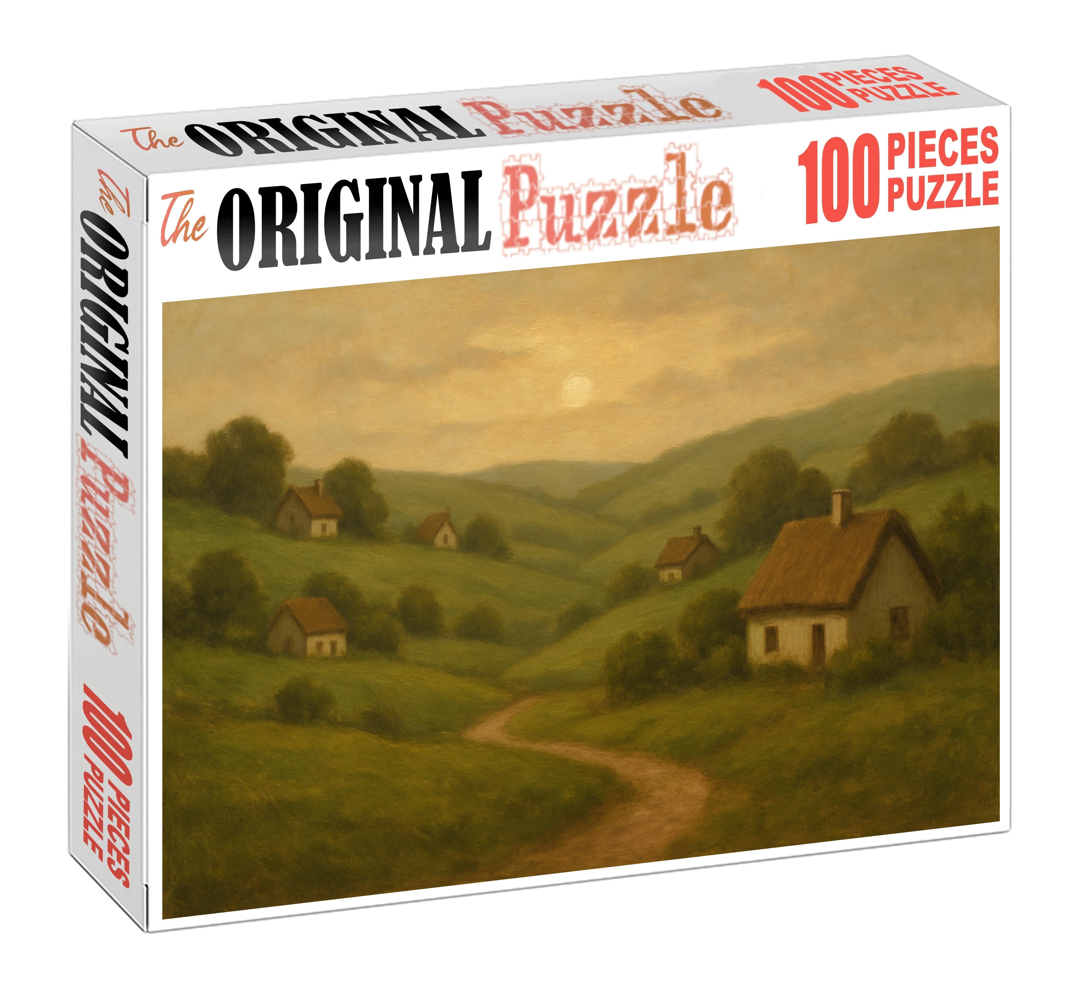 The Tranquil Village Large Format Puzzle