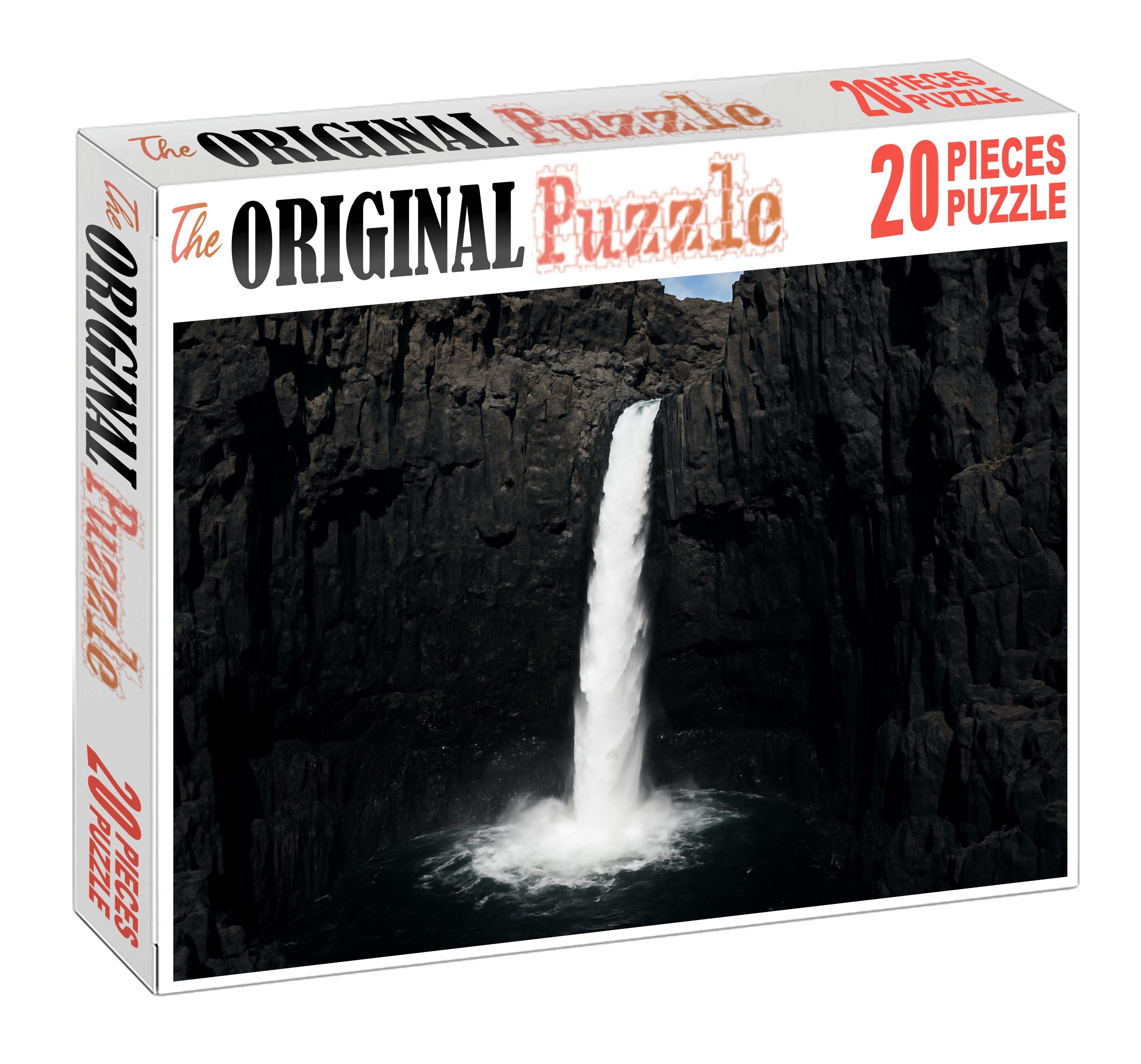 Ivory Vein Plunge Large Format Puzzle