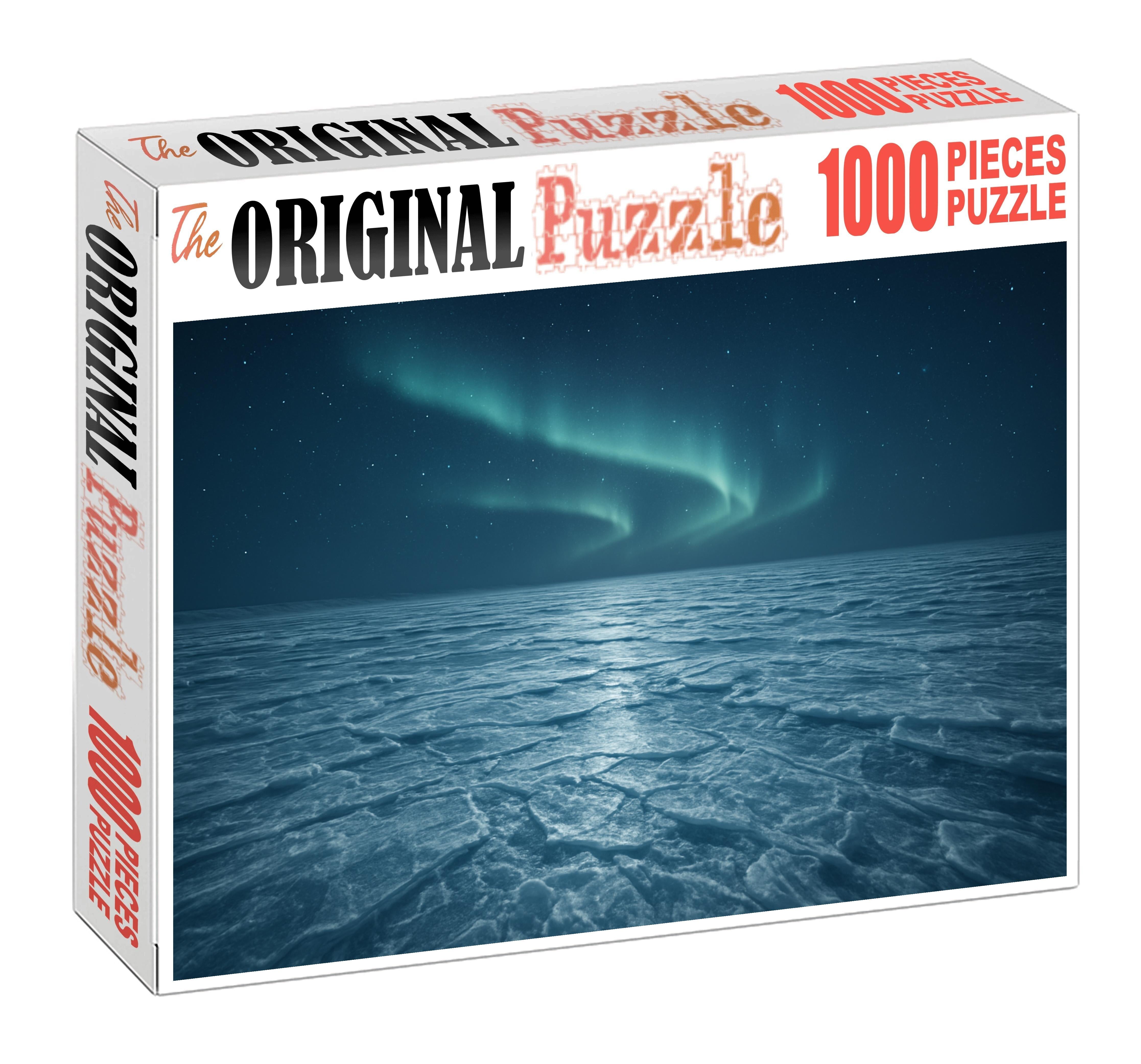 Polar Ice Plain Reflection Puzzle Collection