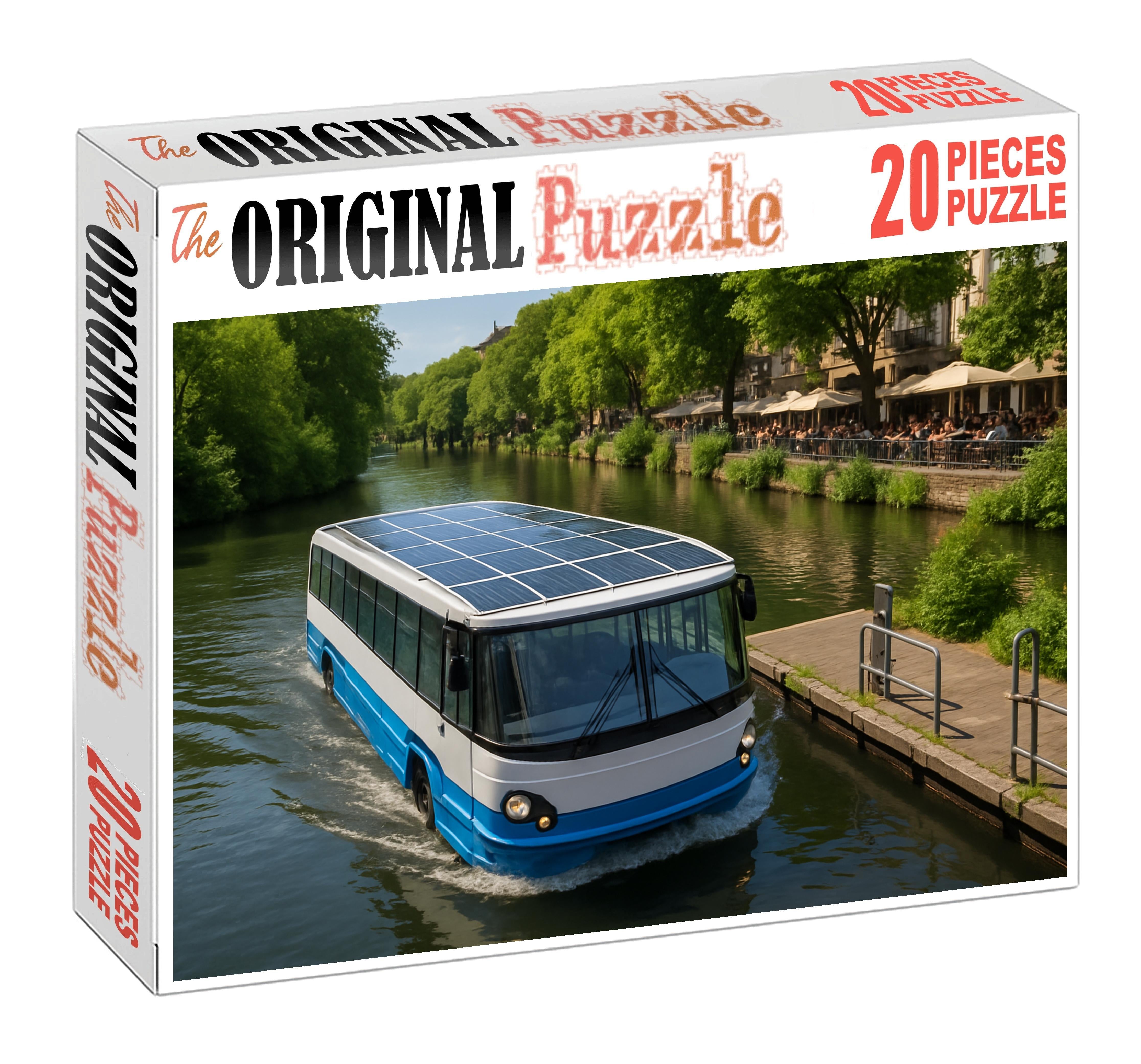 Solar-electric Amphibious Bus 50 Piece Puzzle
