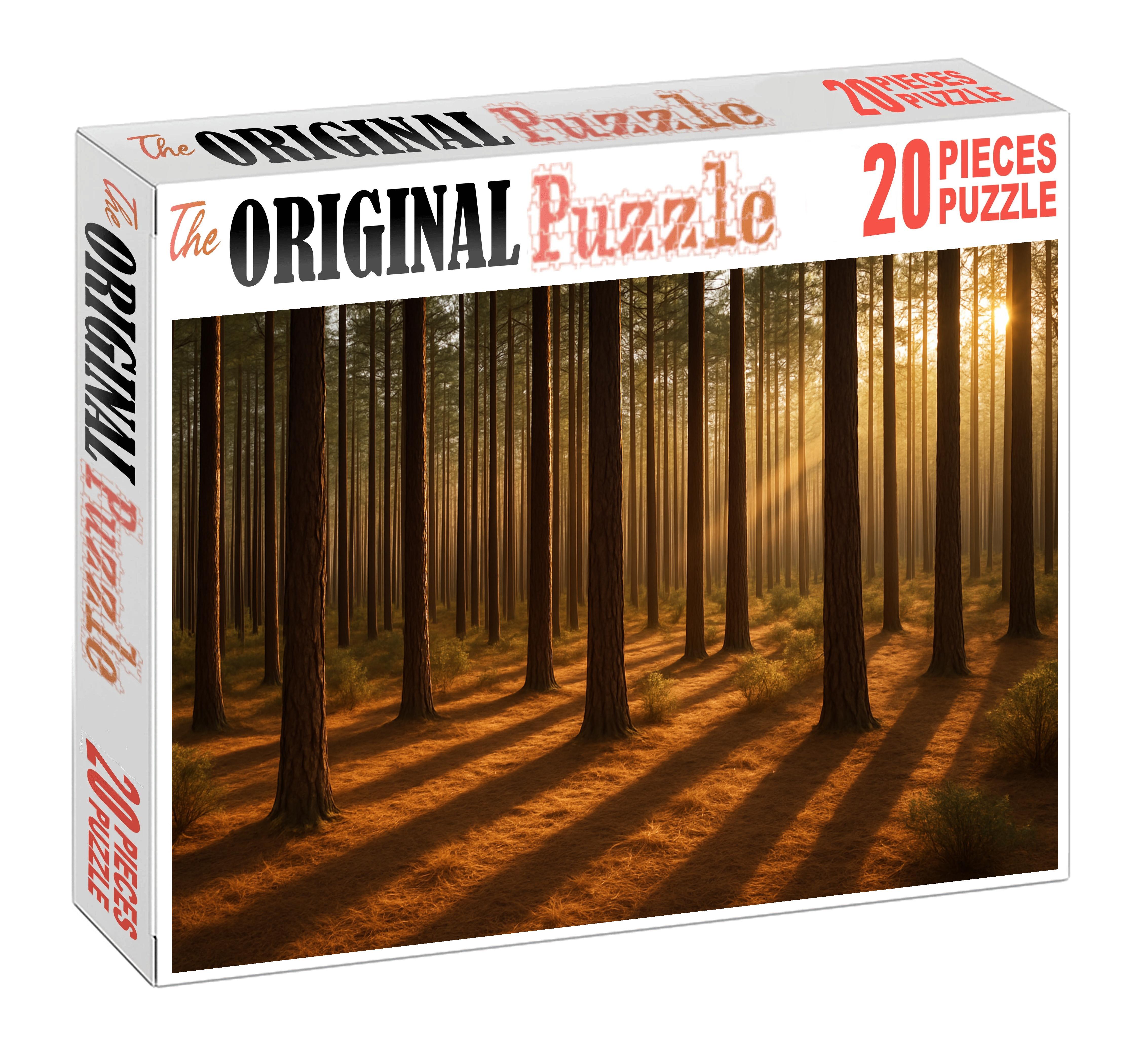 Silent Pine Sanctuary Puzzle For Kids