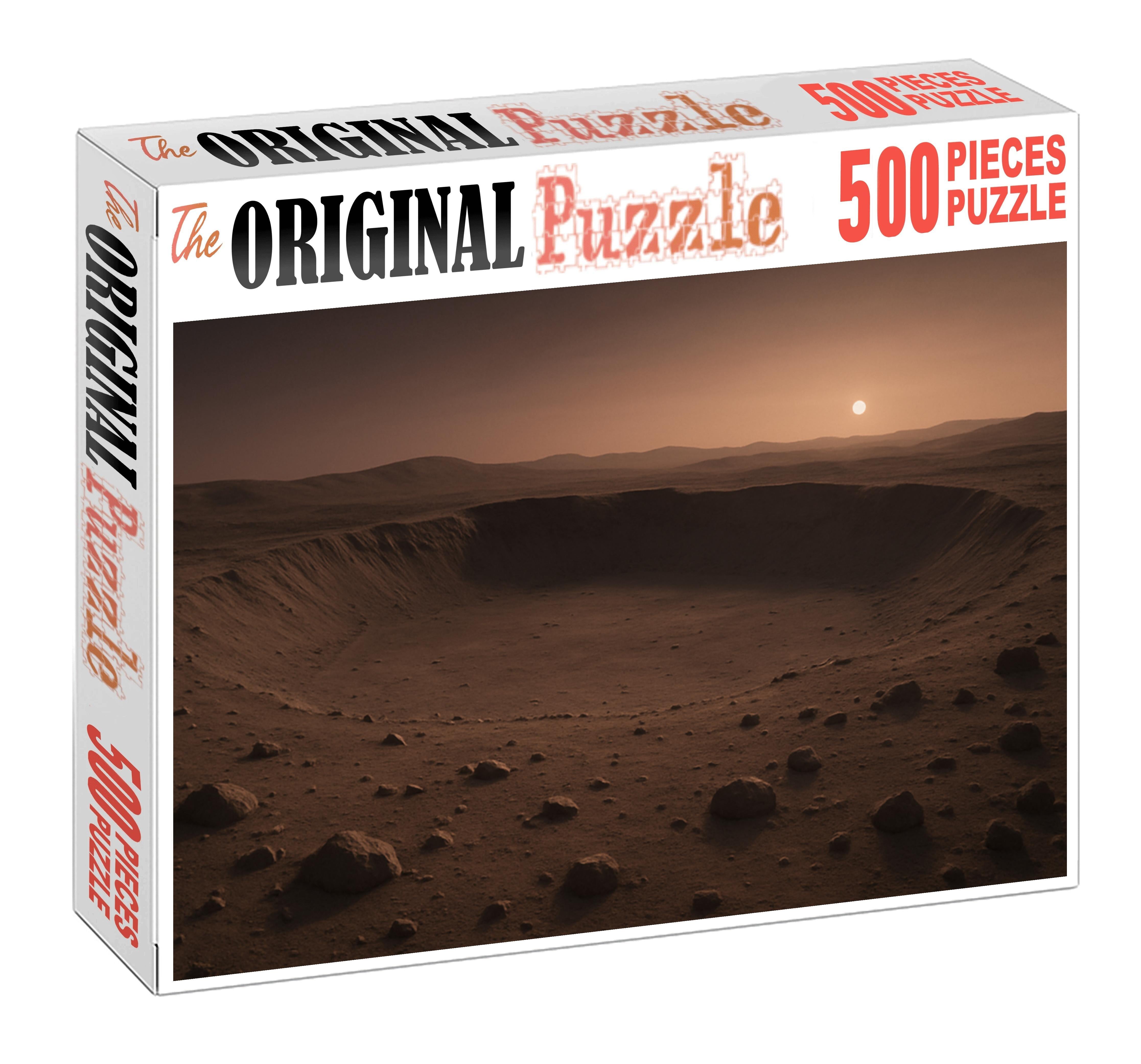 Dusky Crater Basin 1000 Piece Puzzle