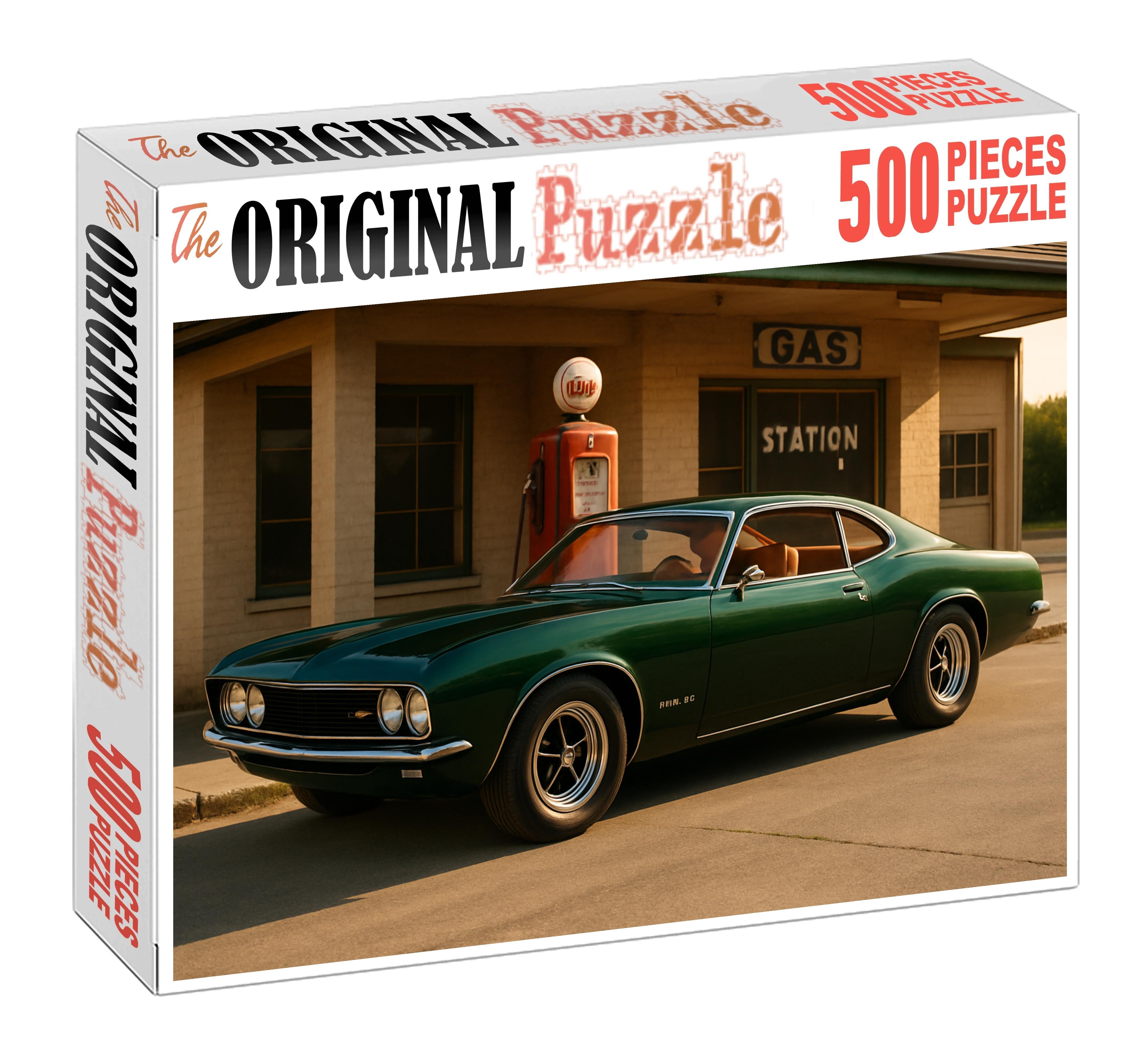 Zephyr Titan 83 Retro-inspired V8 Grand Tourer 20 Piece Puzzle