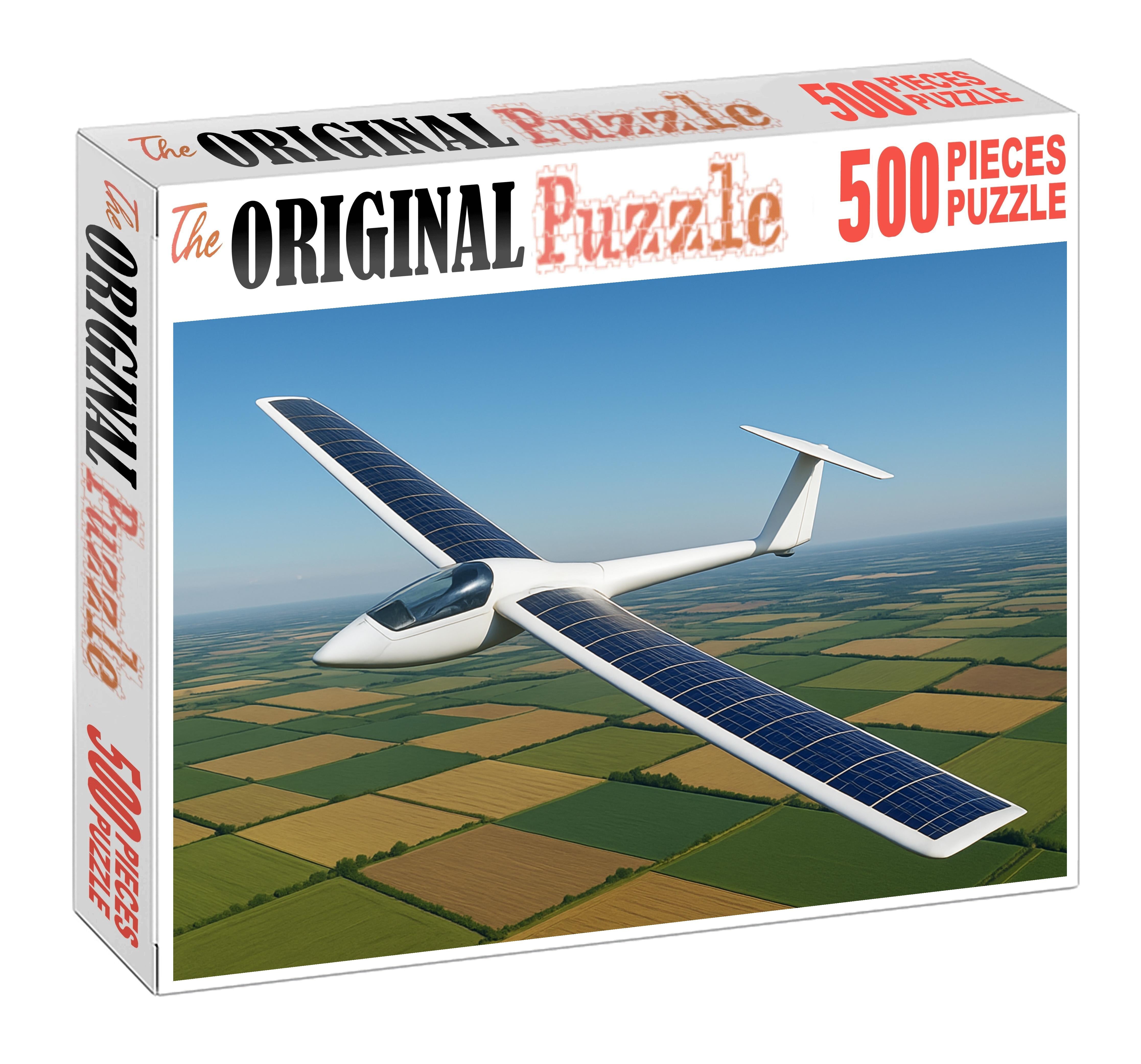Solar-powered Personal Air Glider Puzzle For Kids