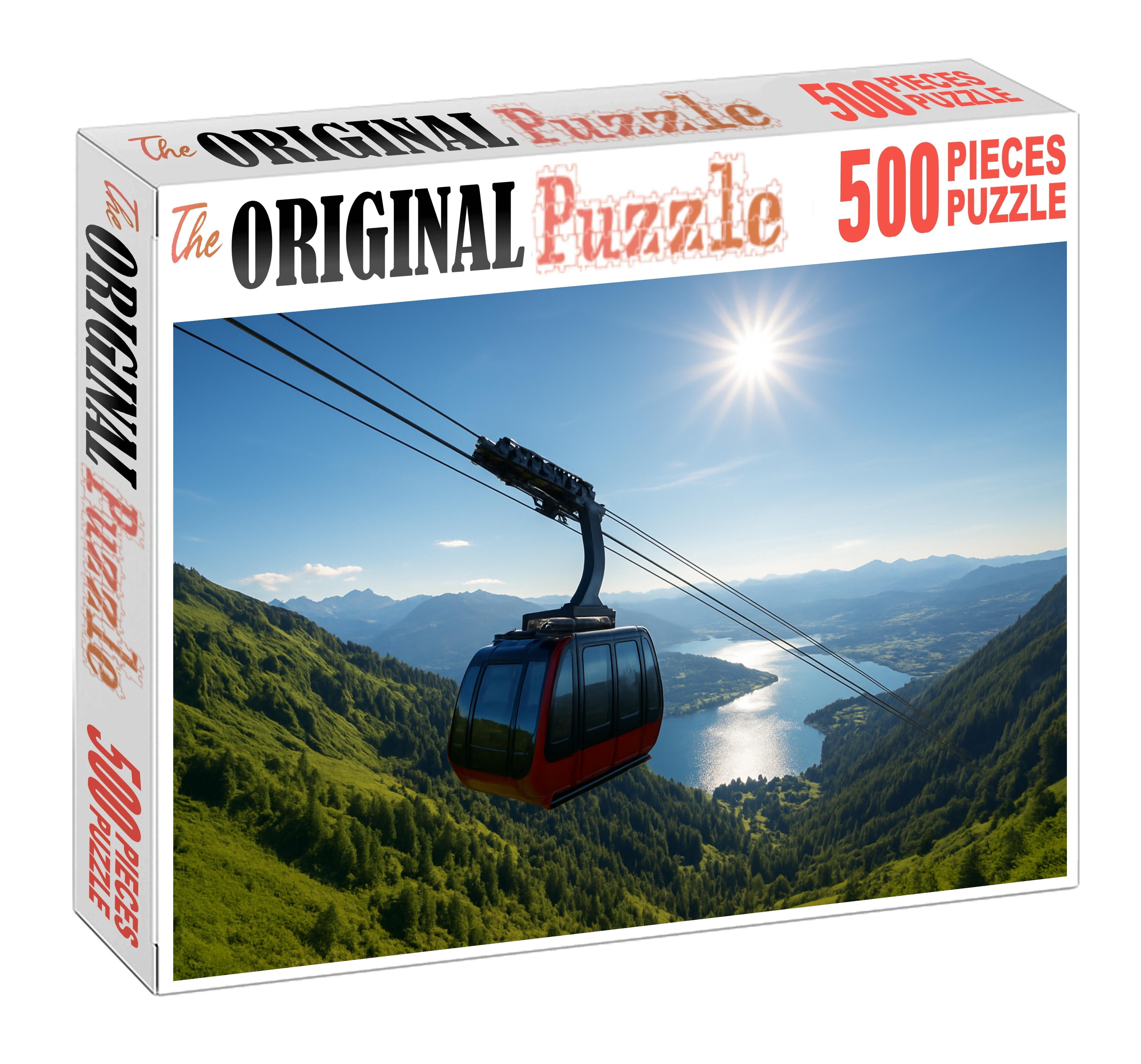 Solar-enhanced Cable Car 50 Piece Puzzle