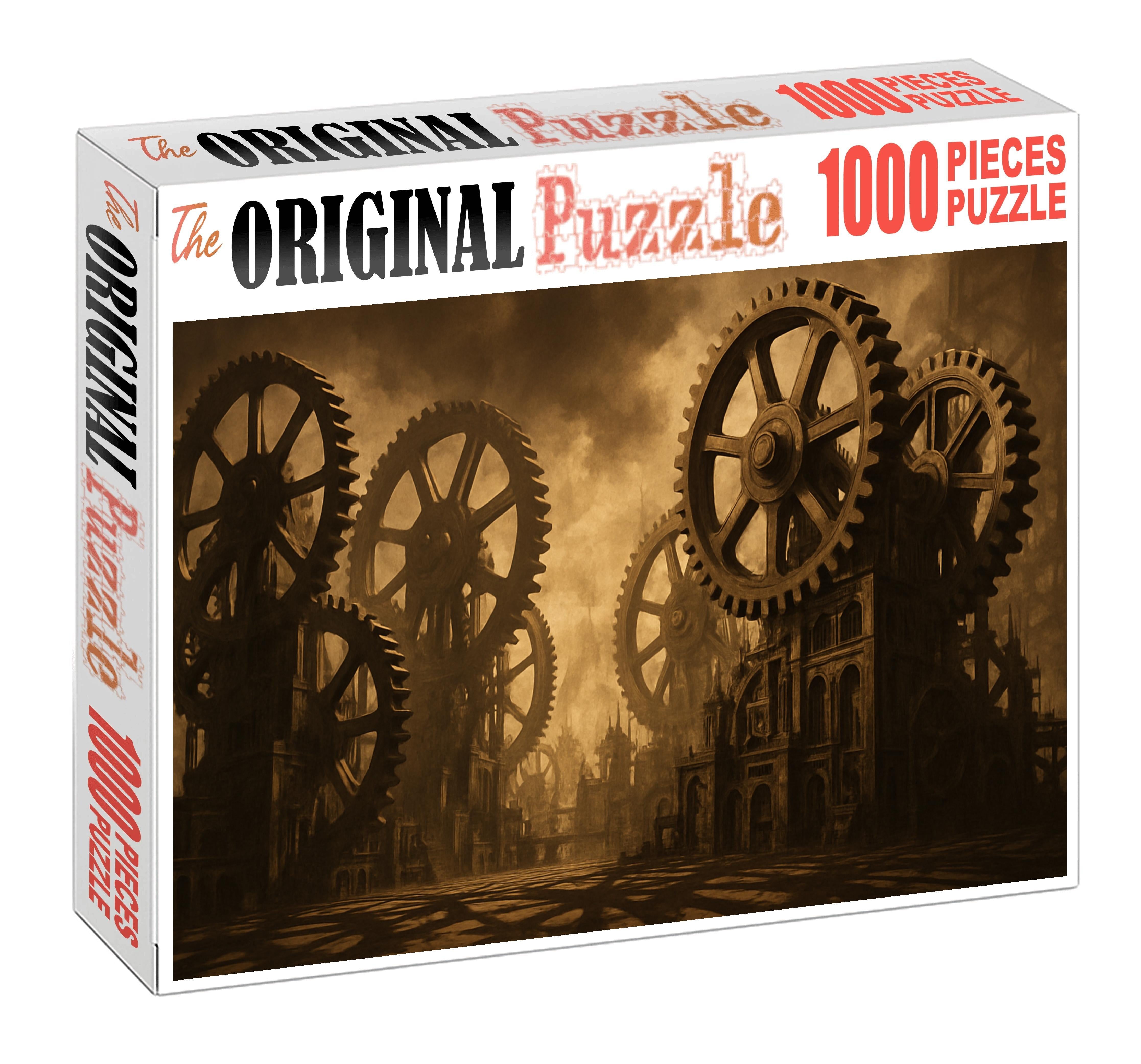 Metropolis Of Clockwork Shadows Gears Casting Moving Darkness Puzzle Fun