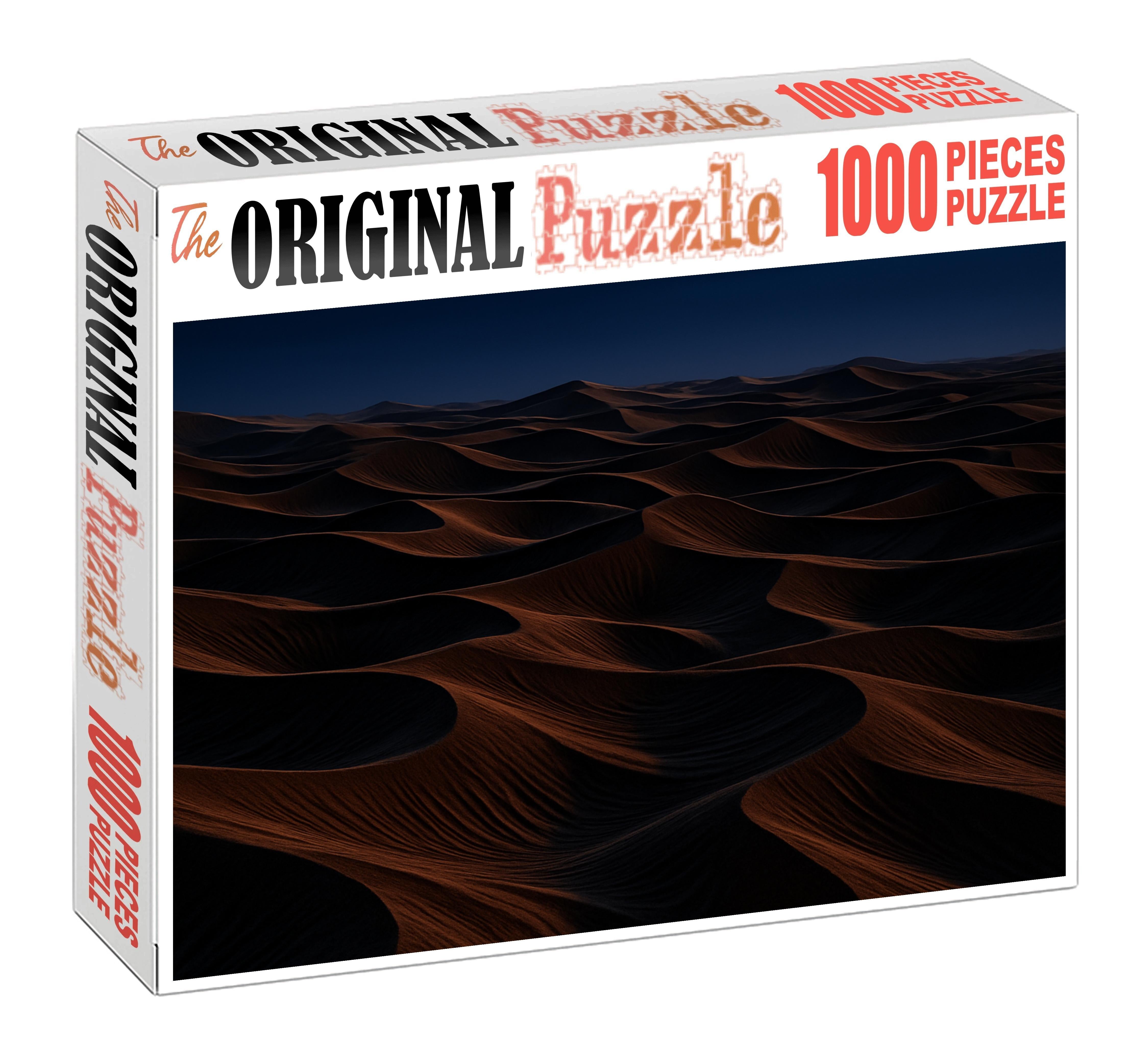 Twilight Dune Maze Labyrinth Of Bronze Hills And Whispering Winds Large Format Puzzle