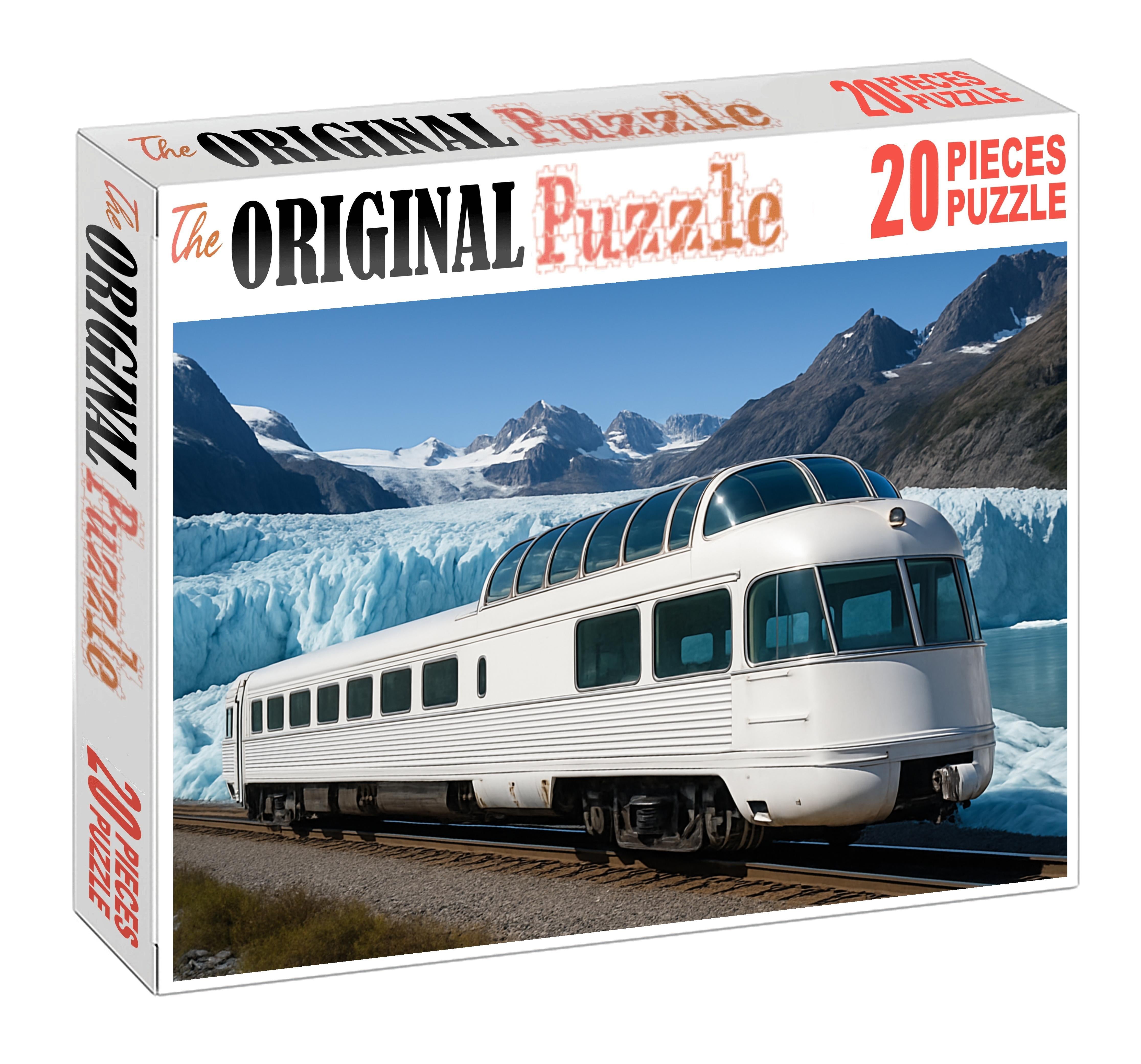 Crystal Glacier Observation Car Easy Puzzles