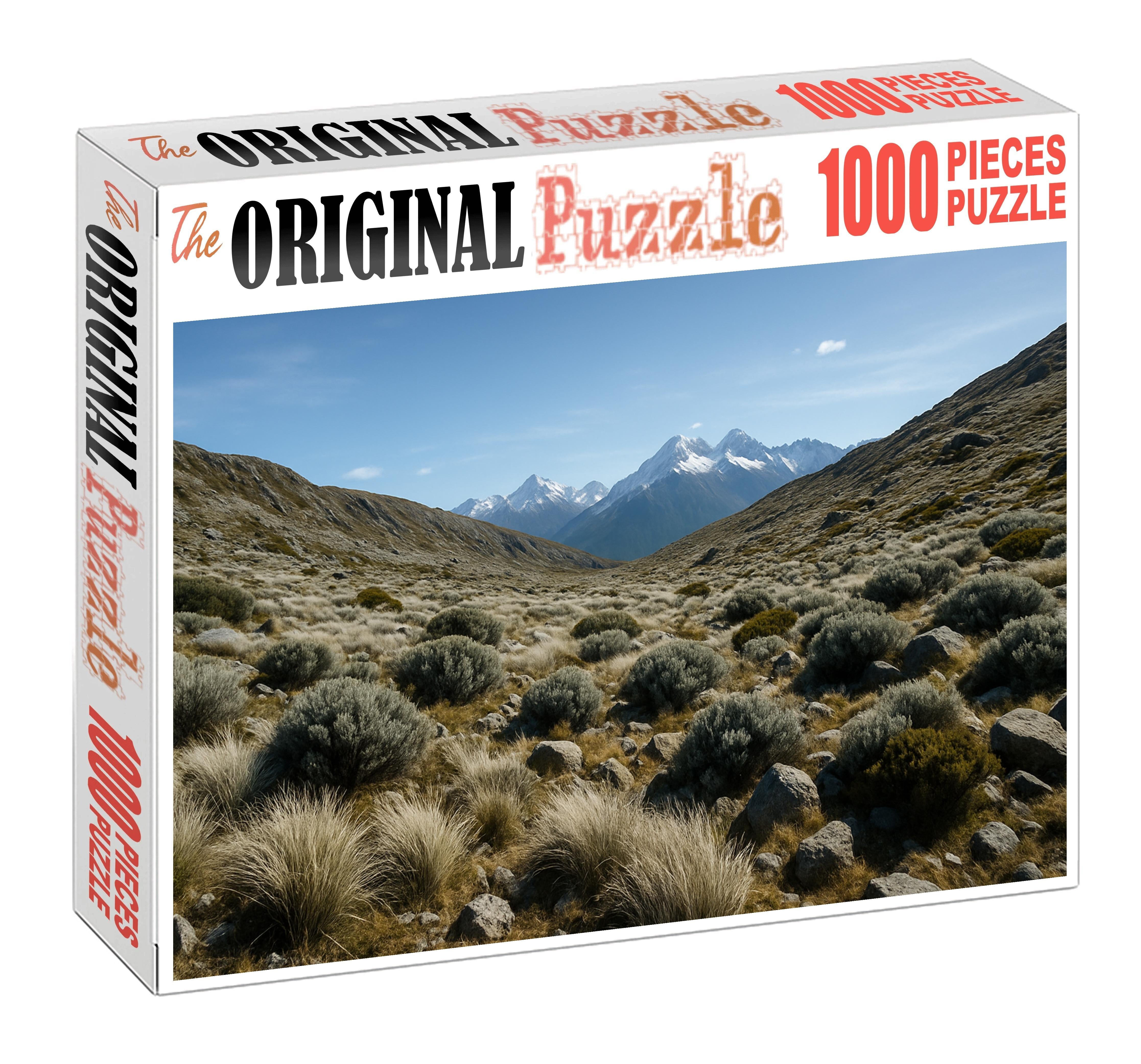 Silver Tundra Ridge 200 Piece Puzzle