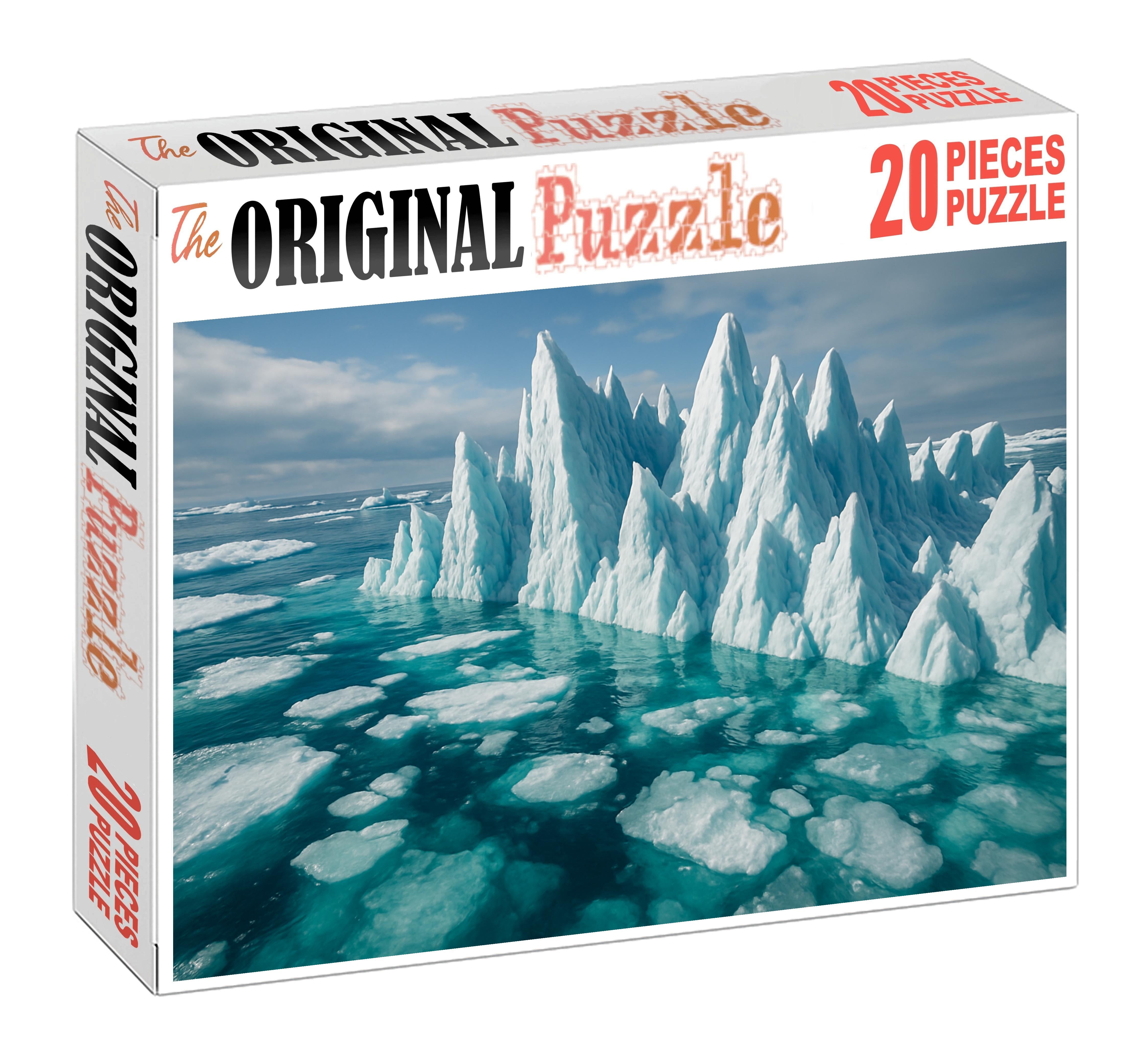 Frostbound Ice Ridge Puzzle For Adults
