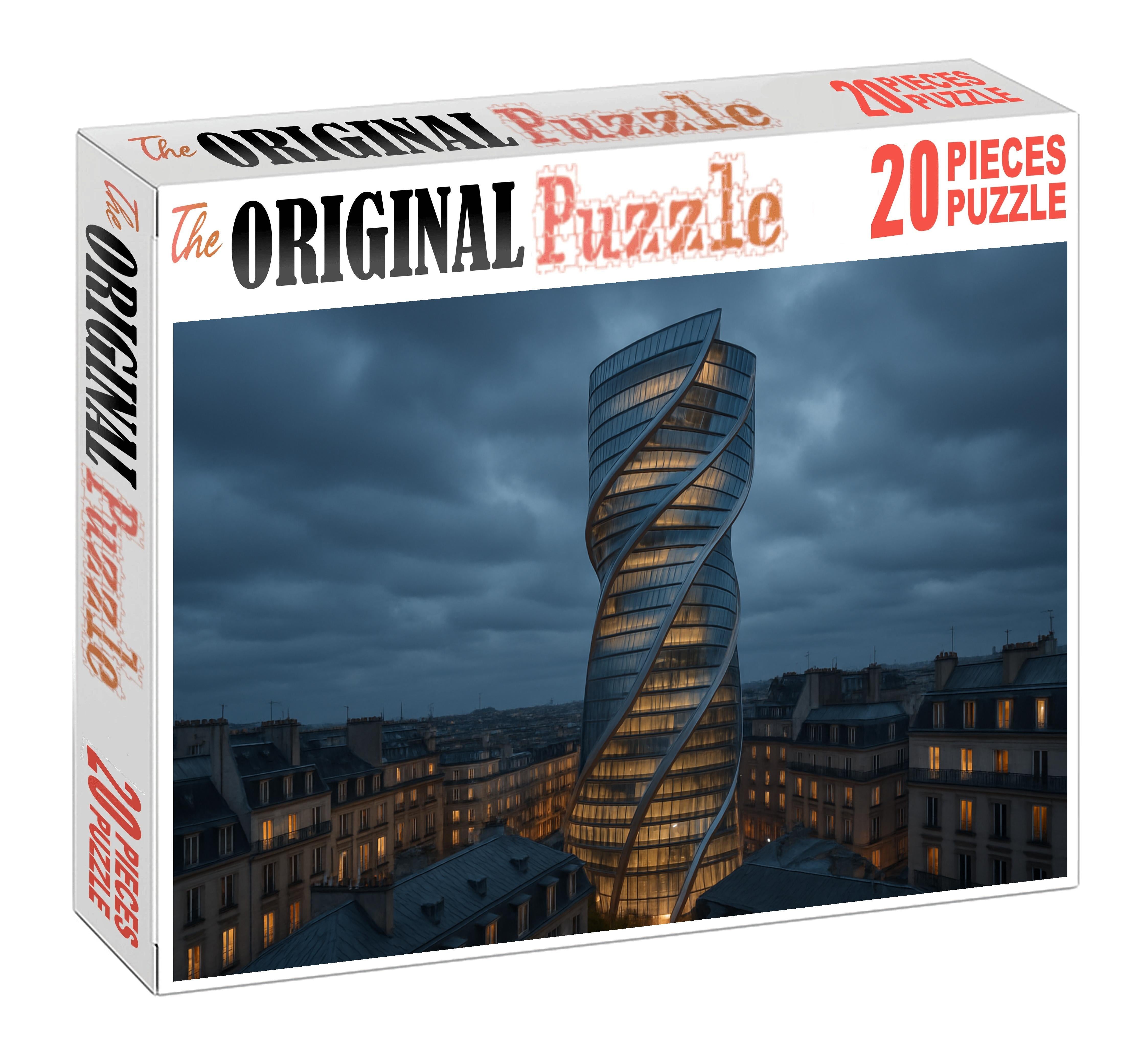 The Dancing House Prague Czech Republic Recognized By 5565 Globally As A Symbol Of Deconstructivist Architecture Unique Puzzle Design