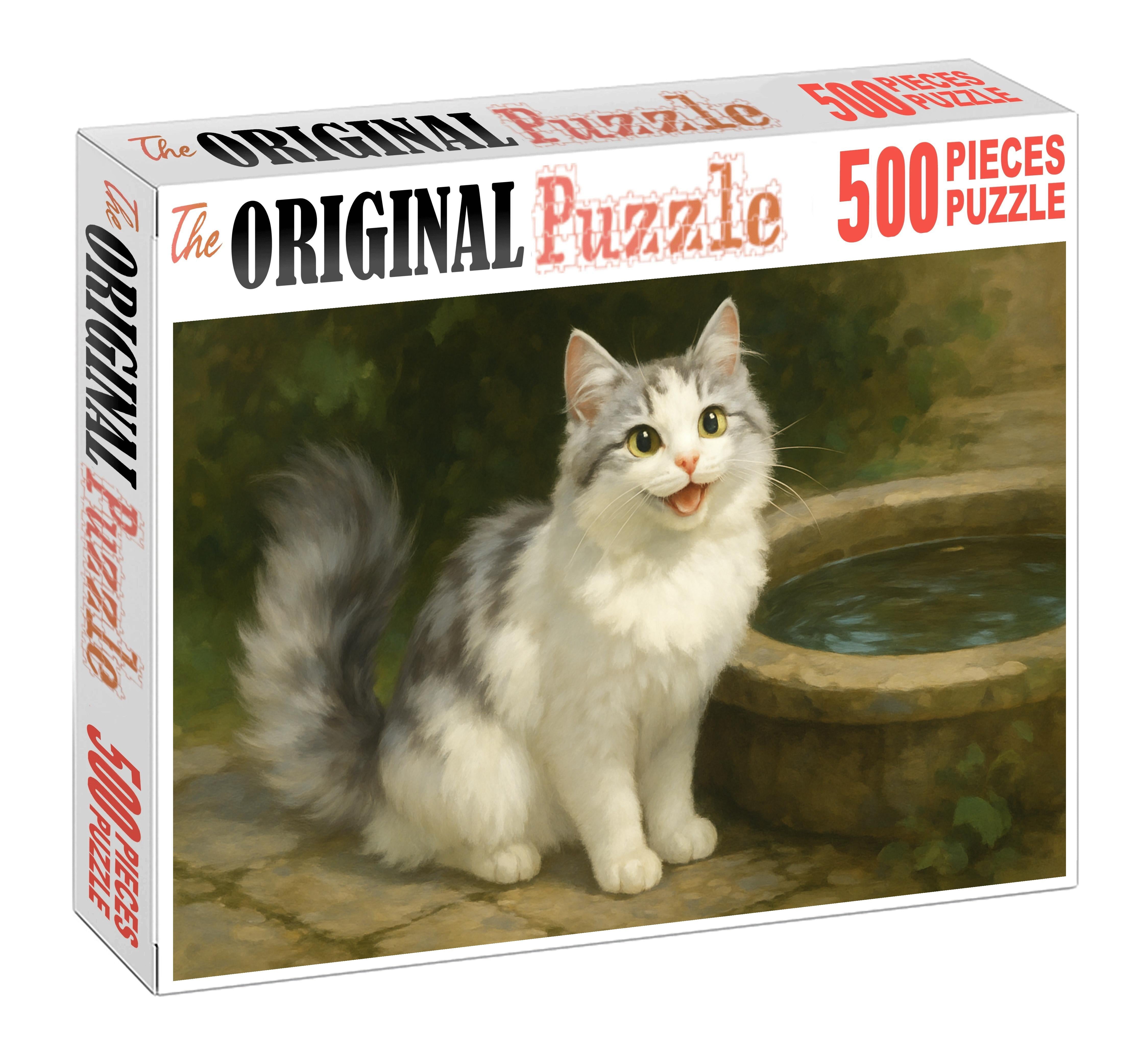 Silver Veil Turkish Van Puzzle Collection