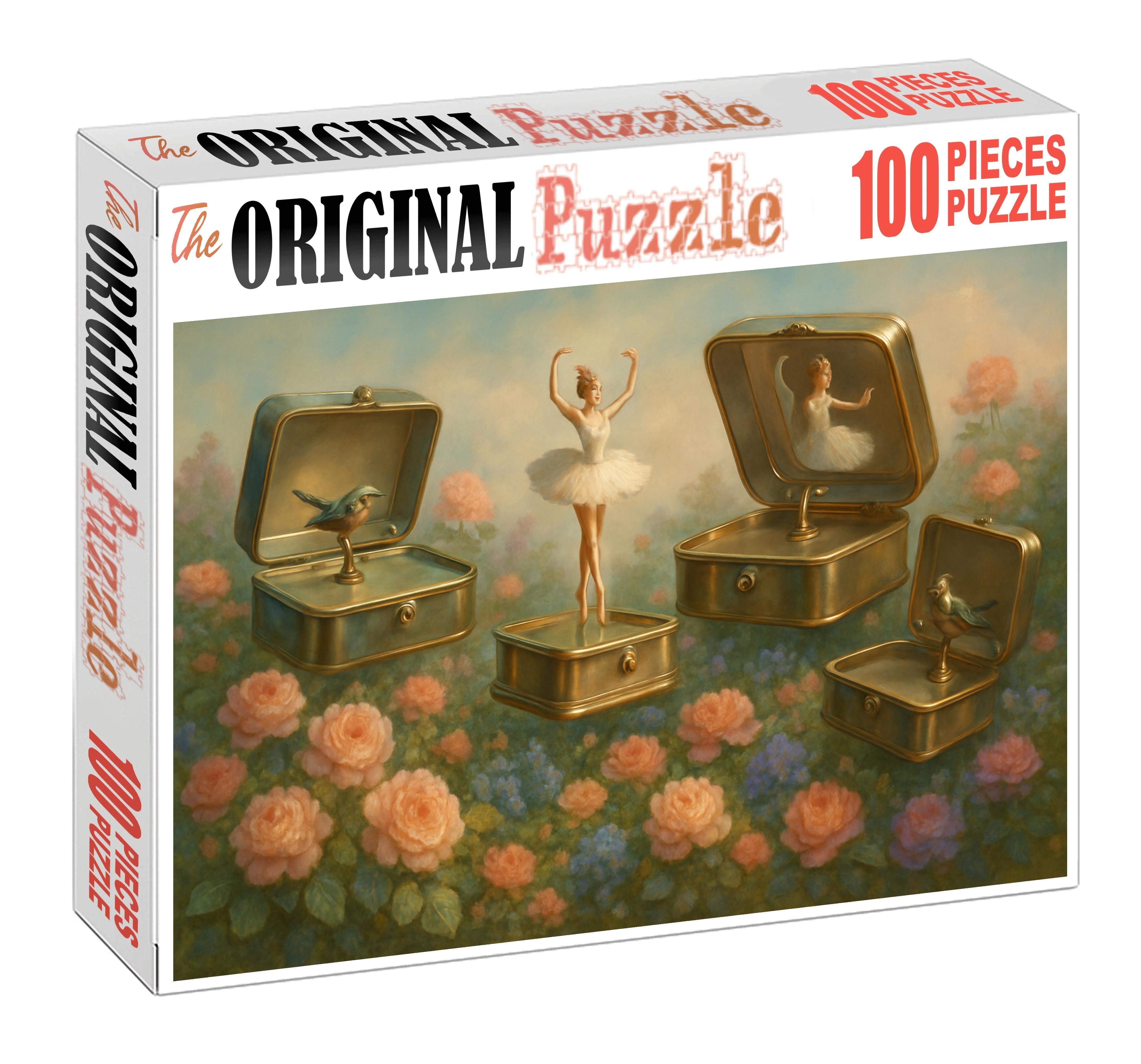 Garden Of Floating Music Boxes 50 Piece Puzzle