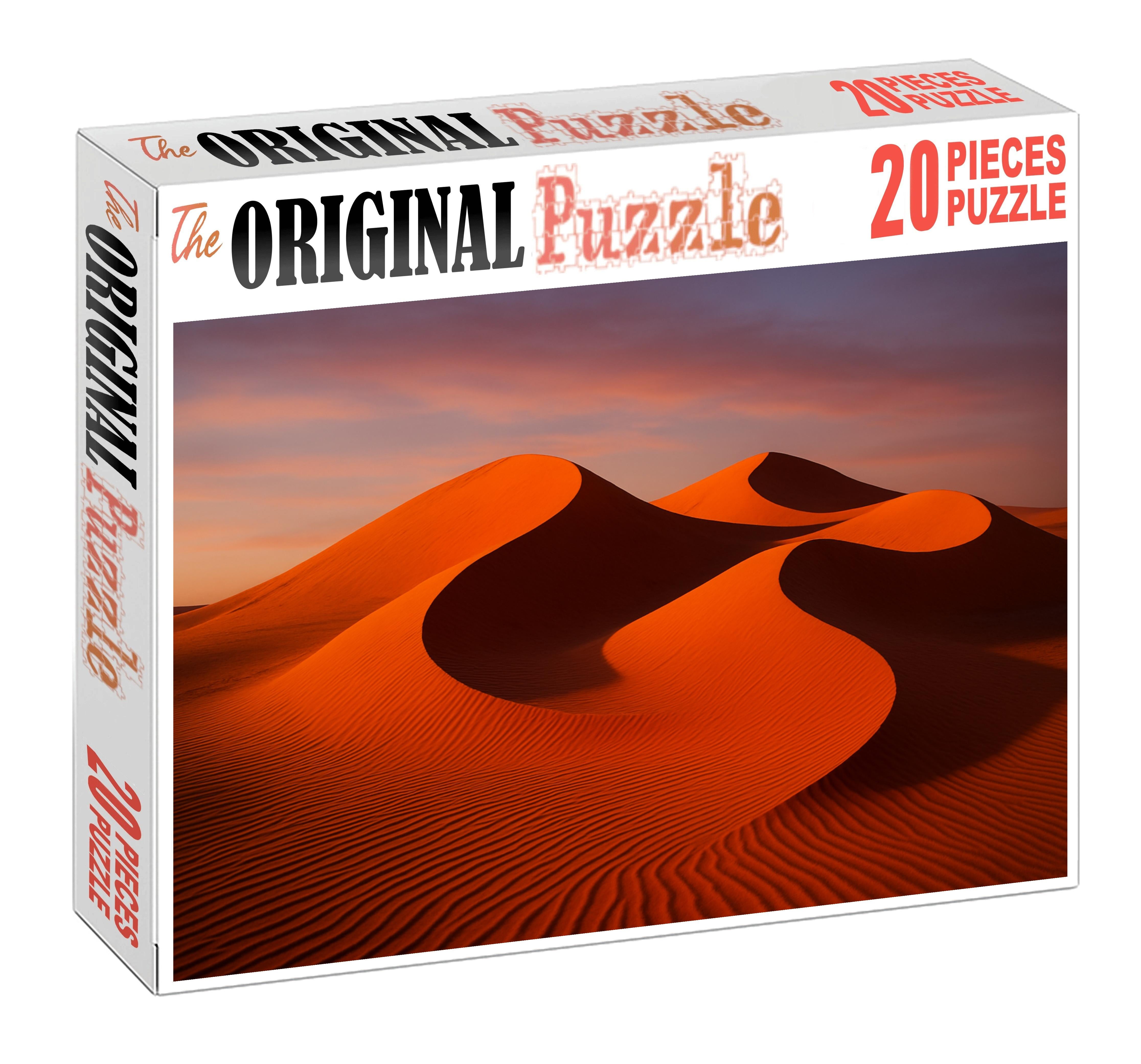 Dusky Orange Barchans Family Puzzles