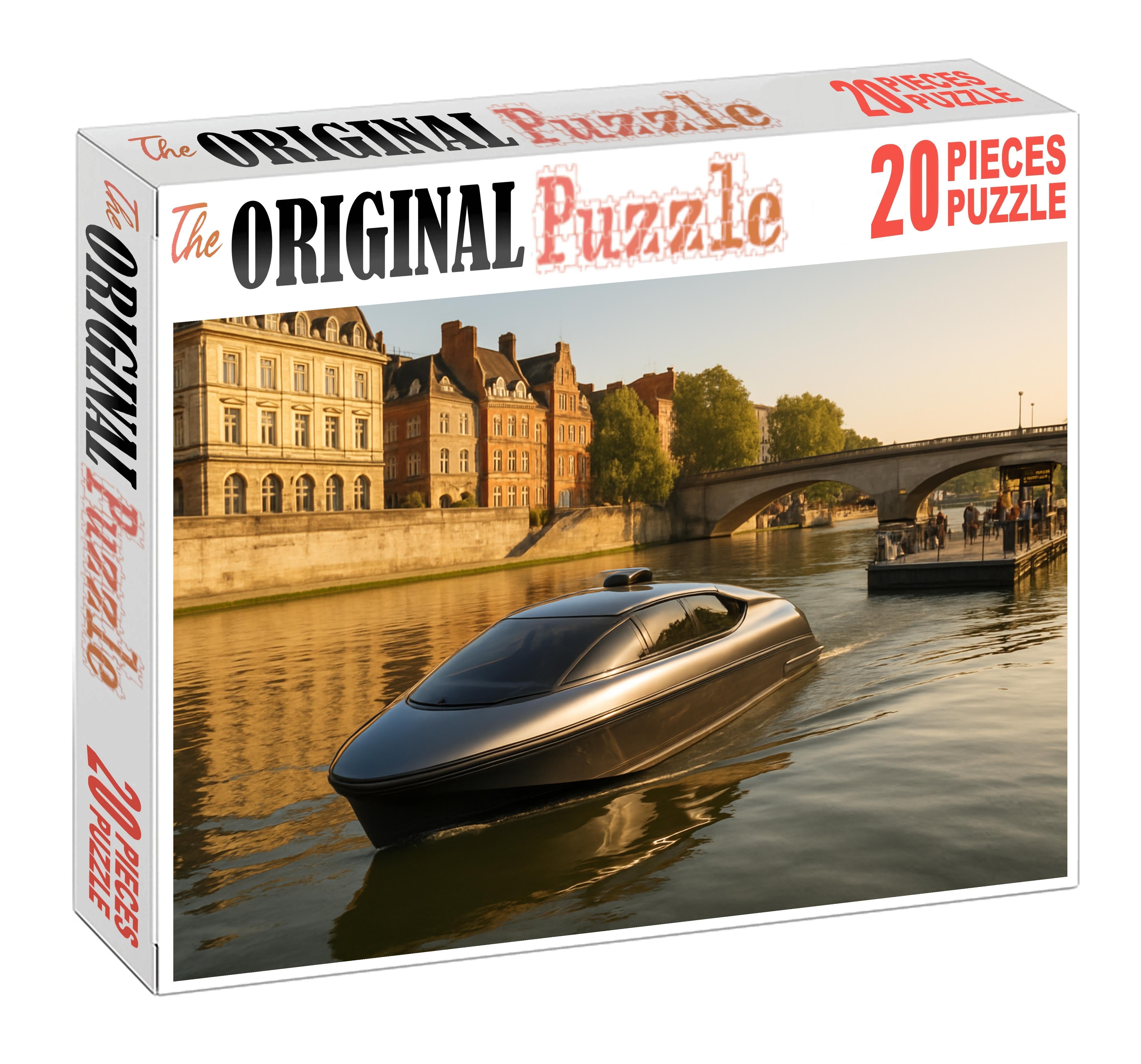 Hydrogen-powered Autonomous River Taxi 100 Piece Puzzle