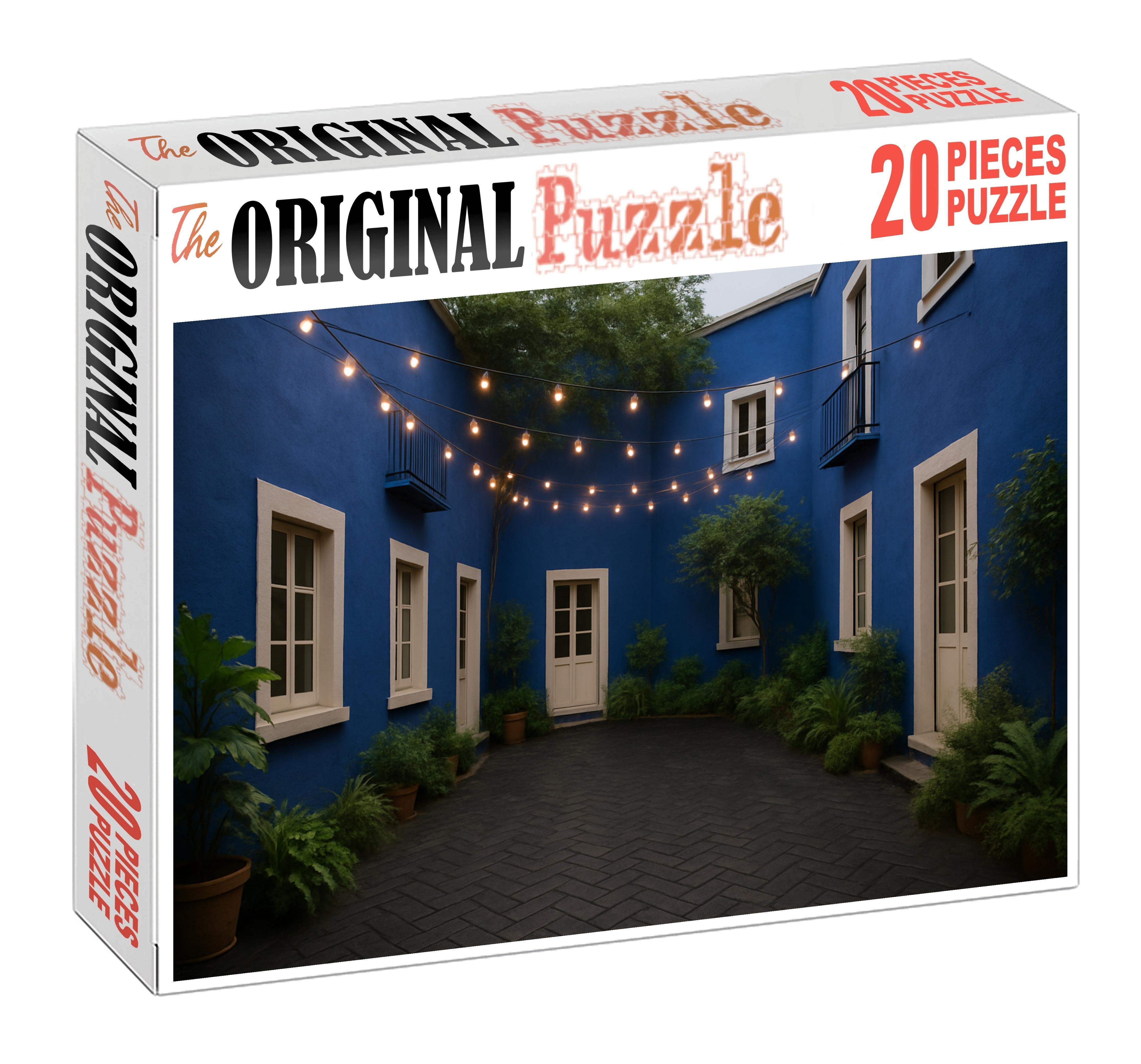 Cobalt Courtyard Puzzle For Kids