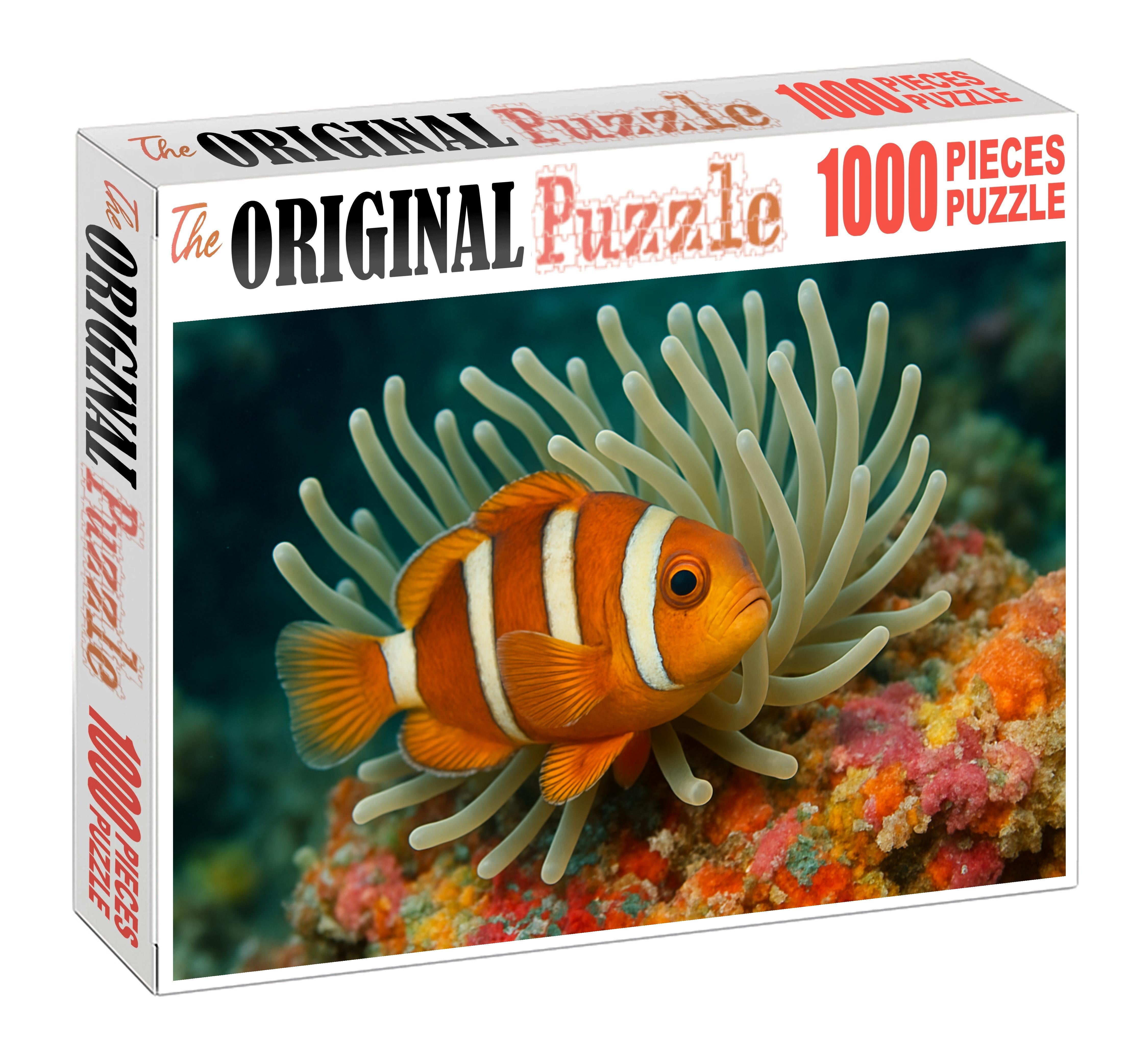 Amber Crest Anemonefish Bold Coral Guardian Easy Puzzles