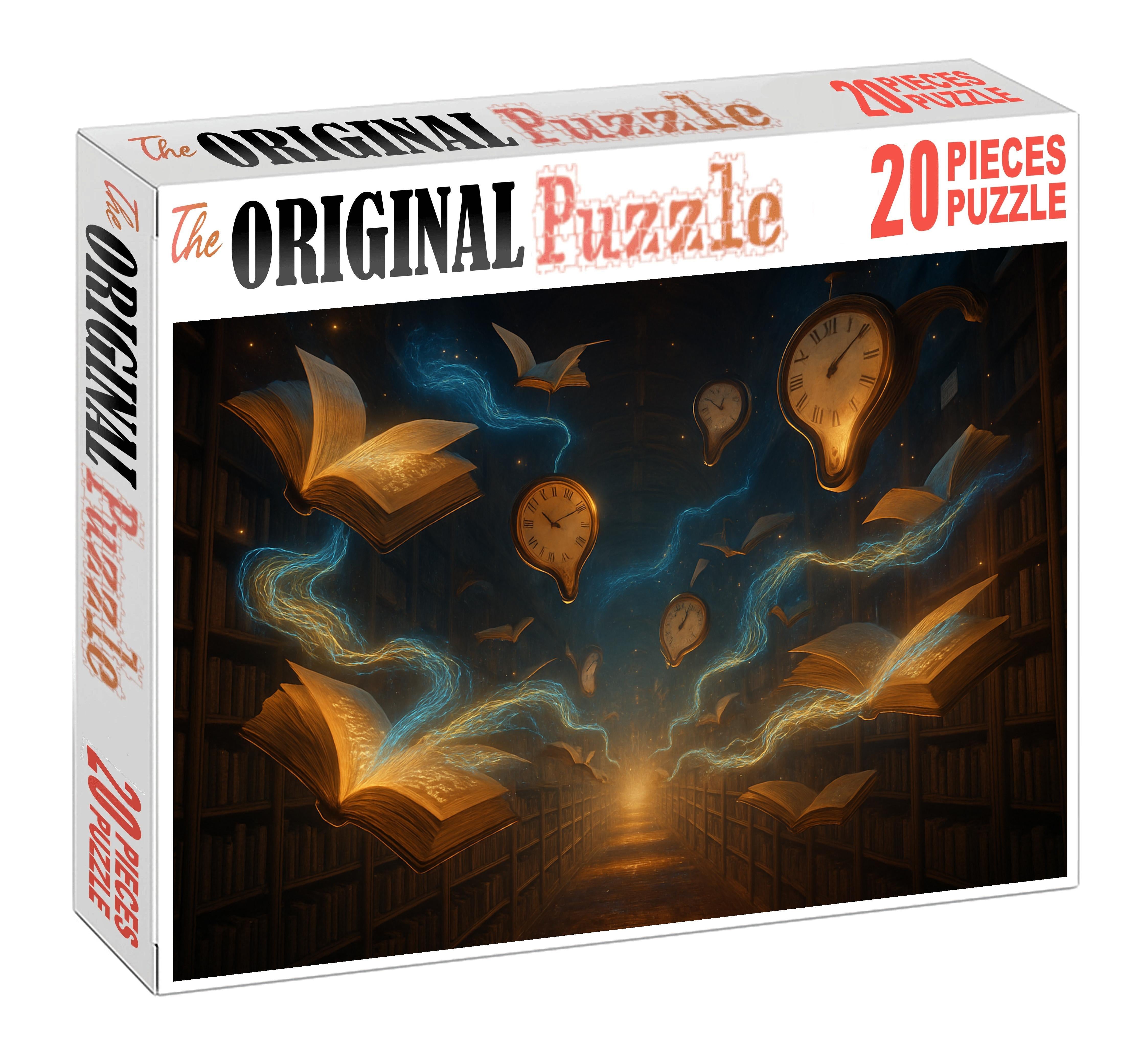 The Library Of Time Unraveled 1000 Piece Puzzle