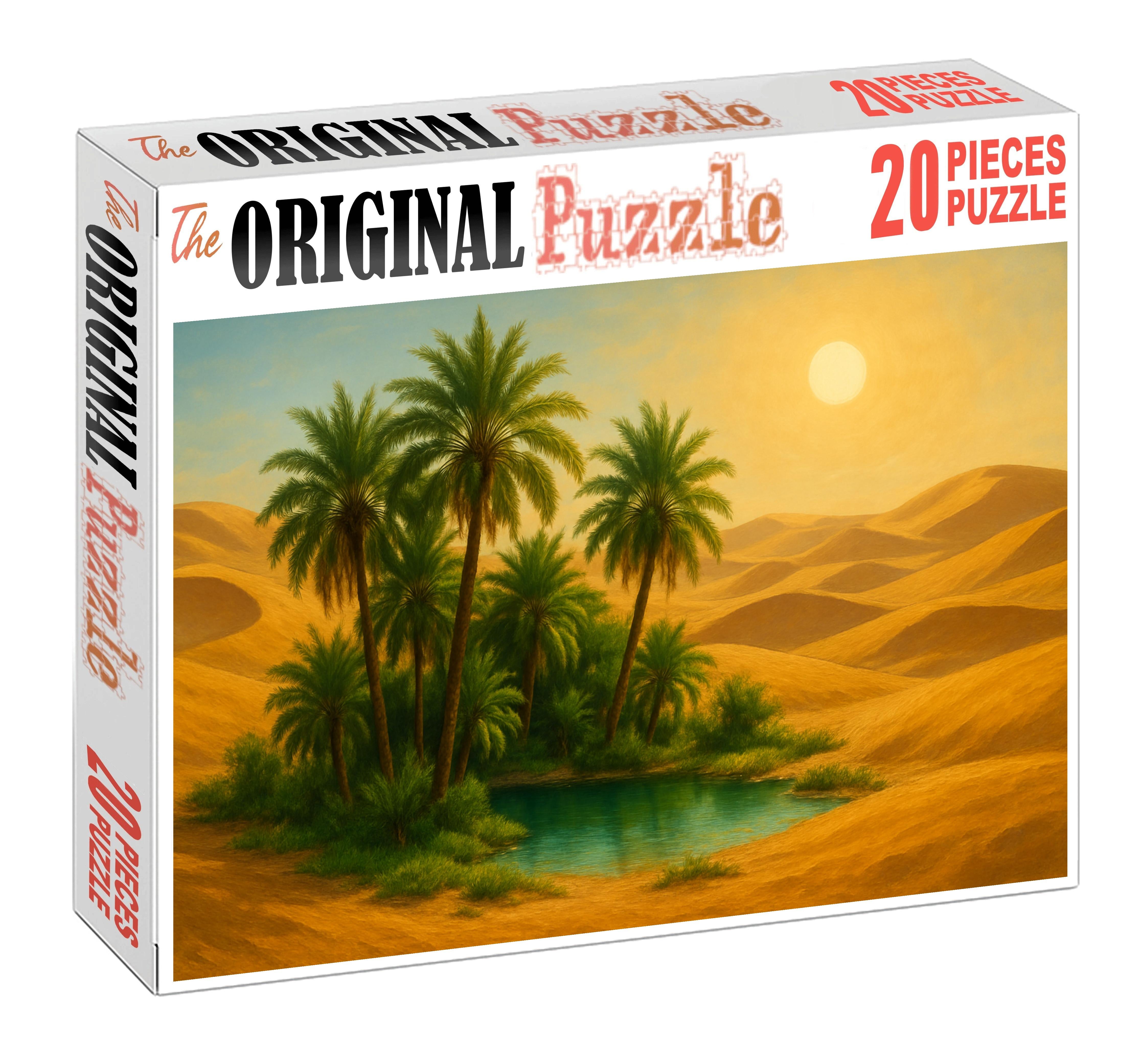 Emerald Oasis Refuge 200 Piece Puzzle