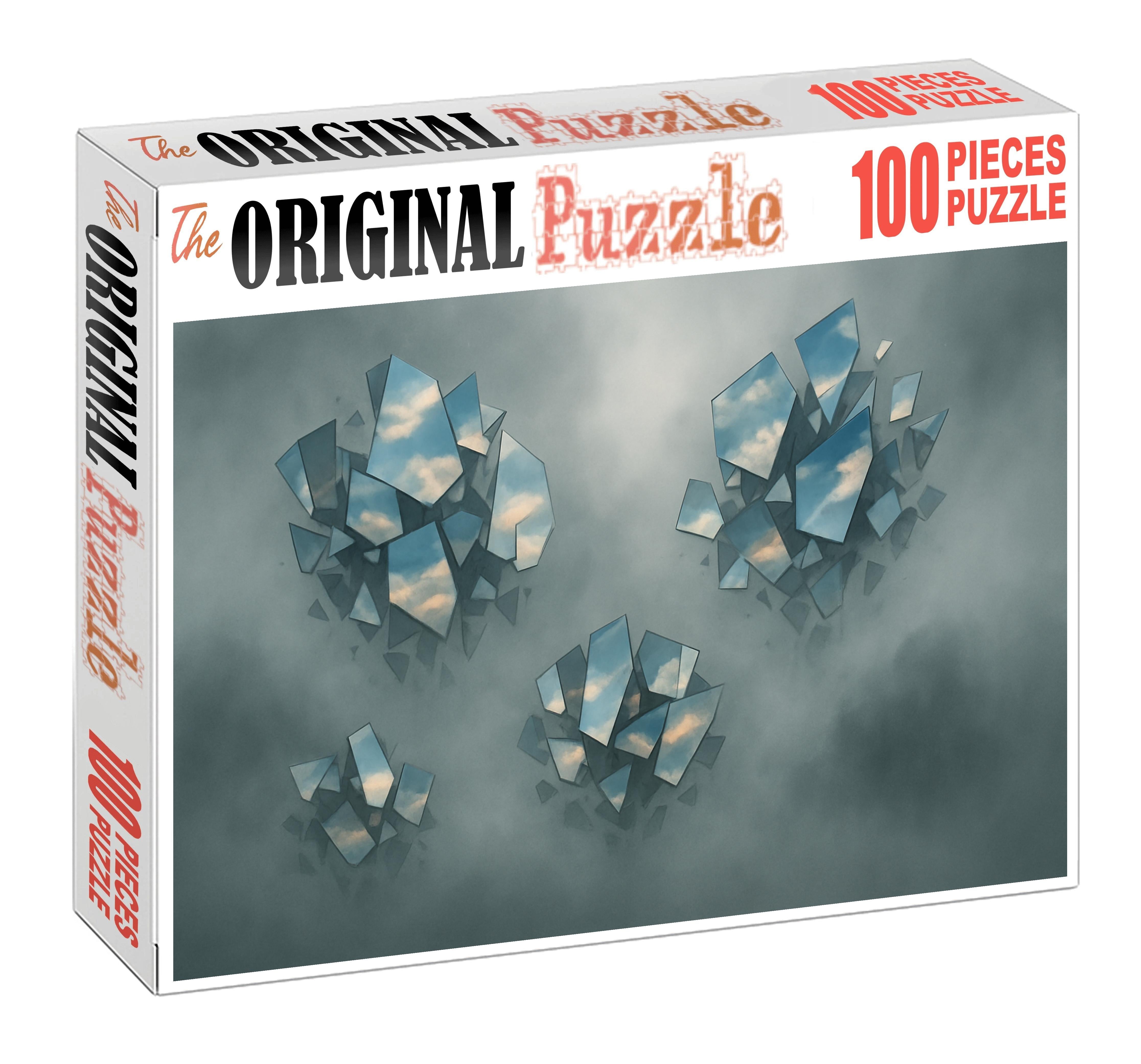 Veil Of Shattered Mirrors Fragmented Realities Suspended In Fog Puzzle Fun