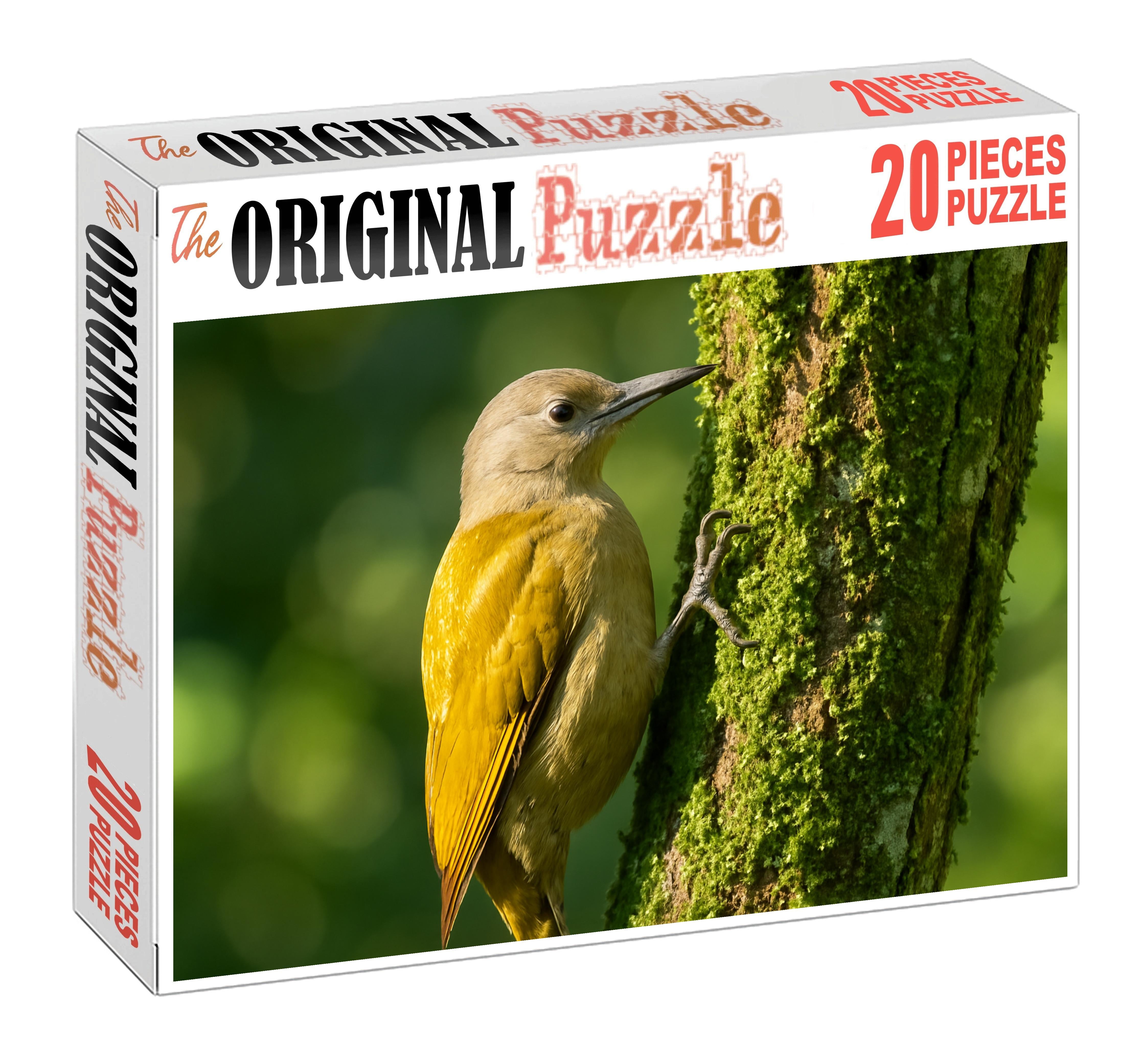 Golden-backed Woodpecker Arboreal Architect Challenging Puzzles