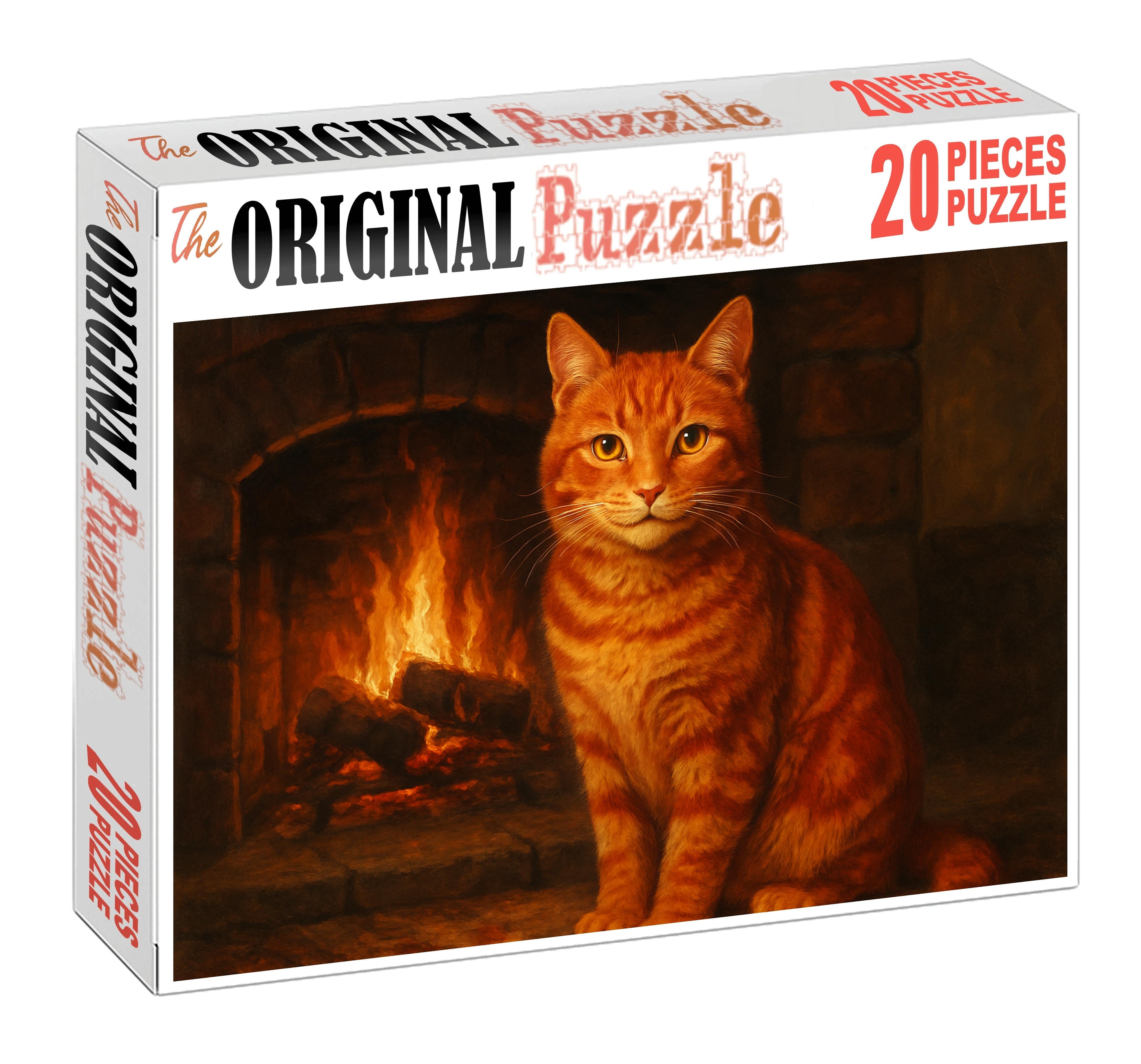 Copper Maple Rustic Red Tabby With Warm Personality Unique Puzzle Design