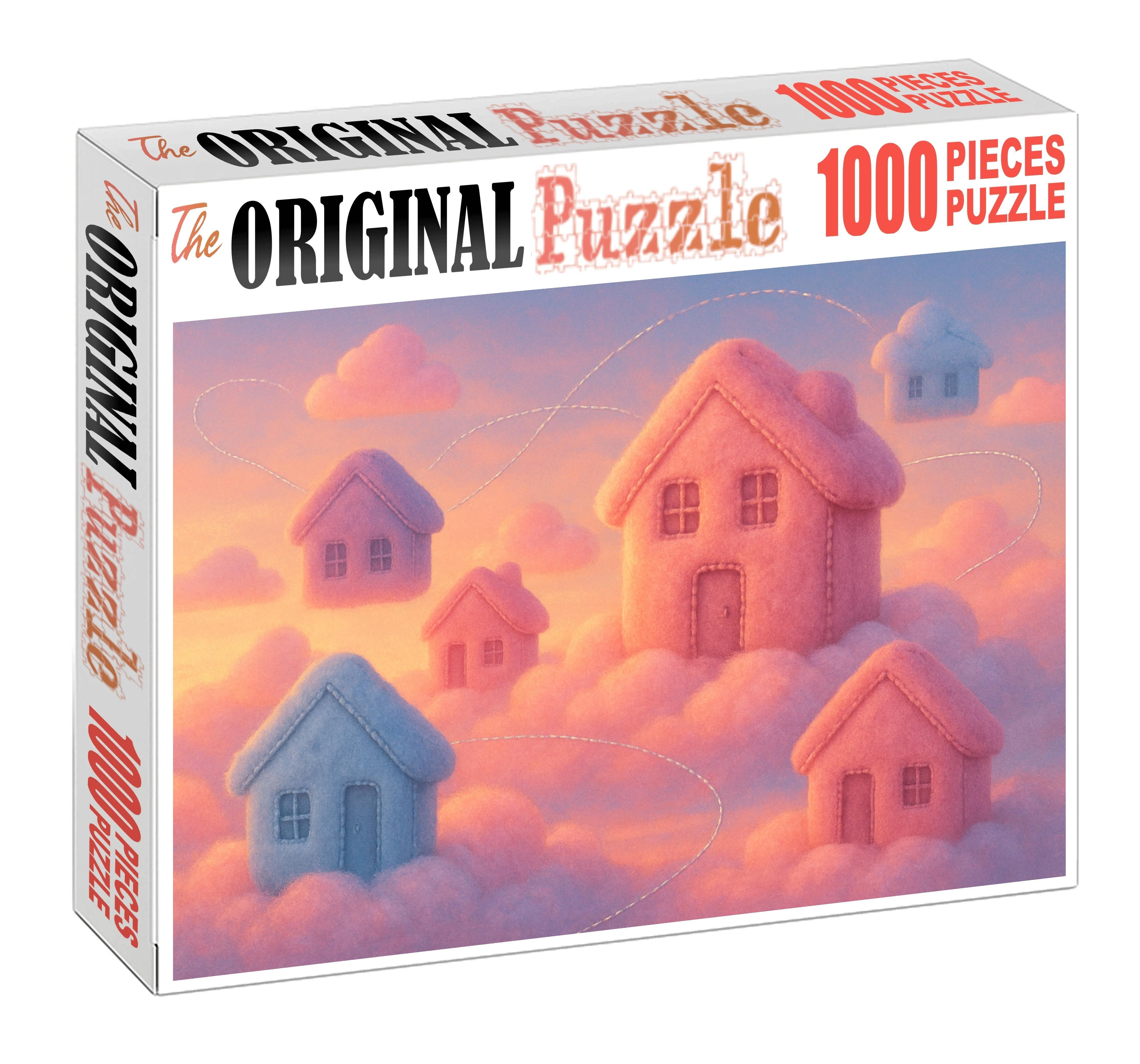 The Patchwork Cloud Village Puzzle Collection