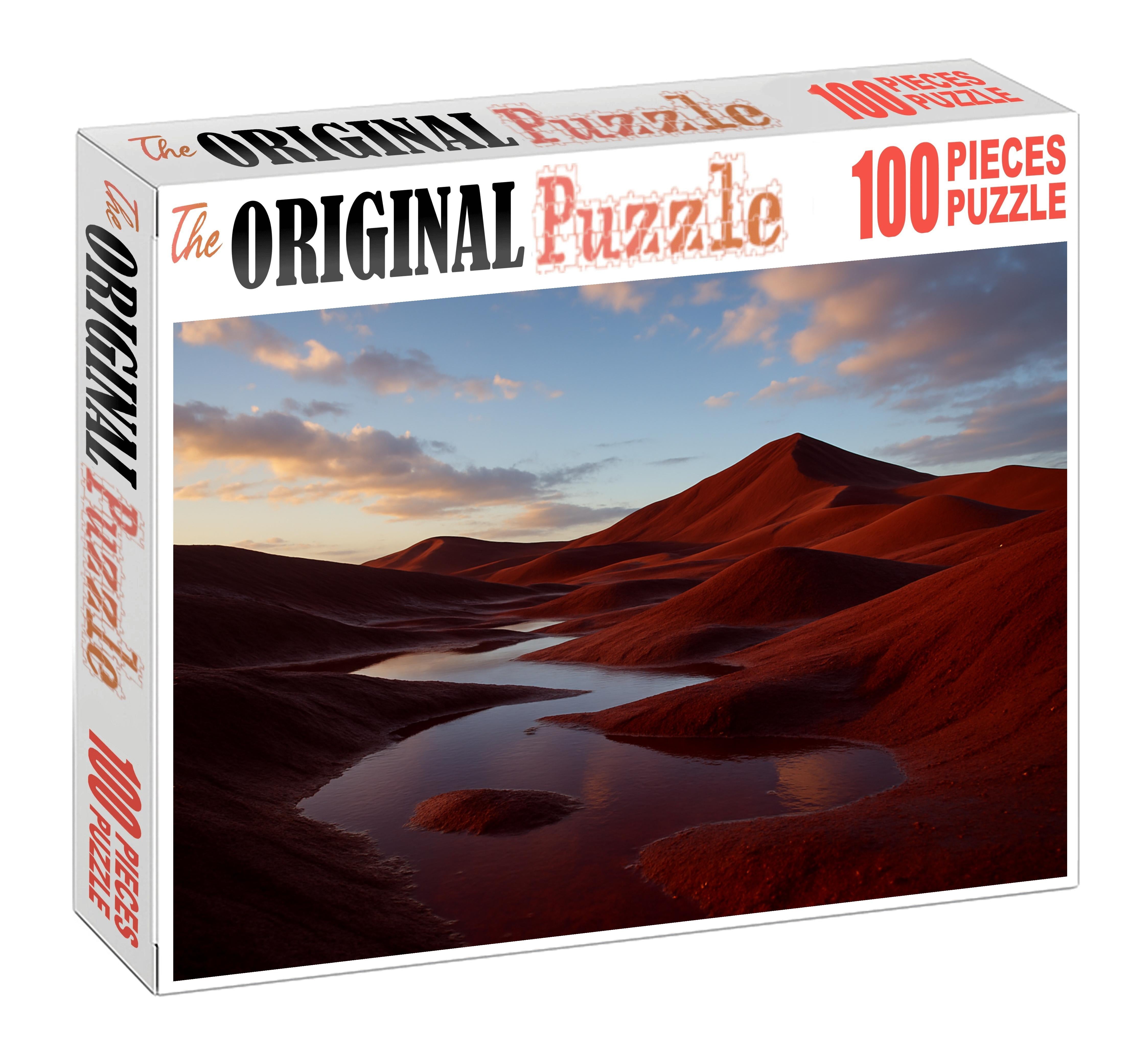 Crimson Sands After Rain 200 Piece Puzzle