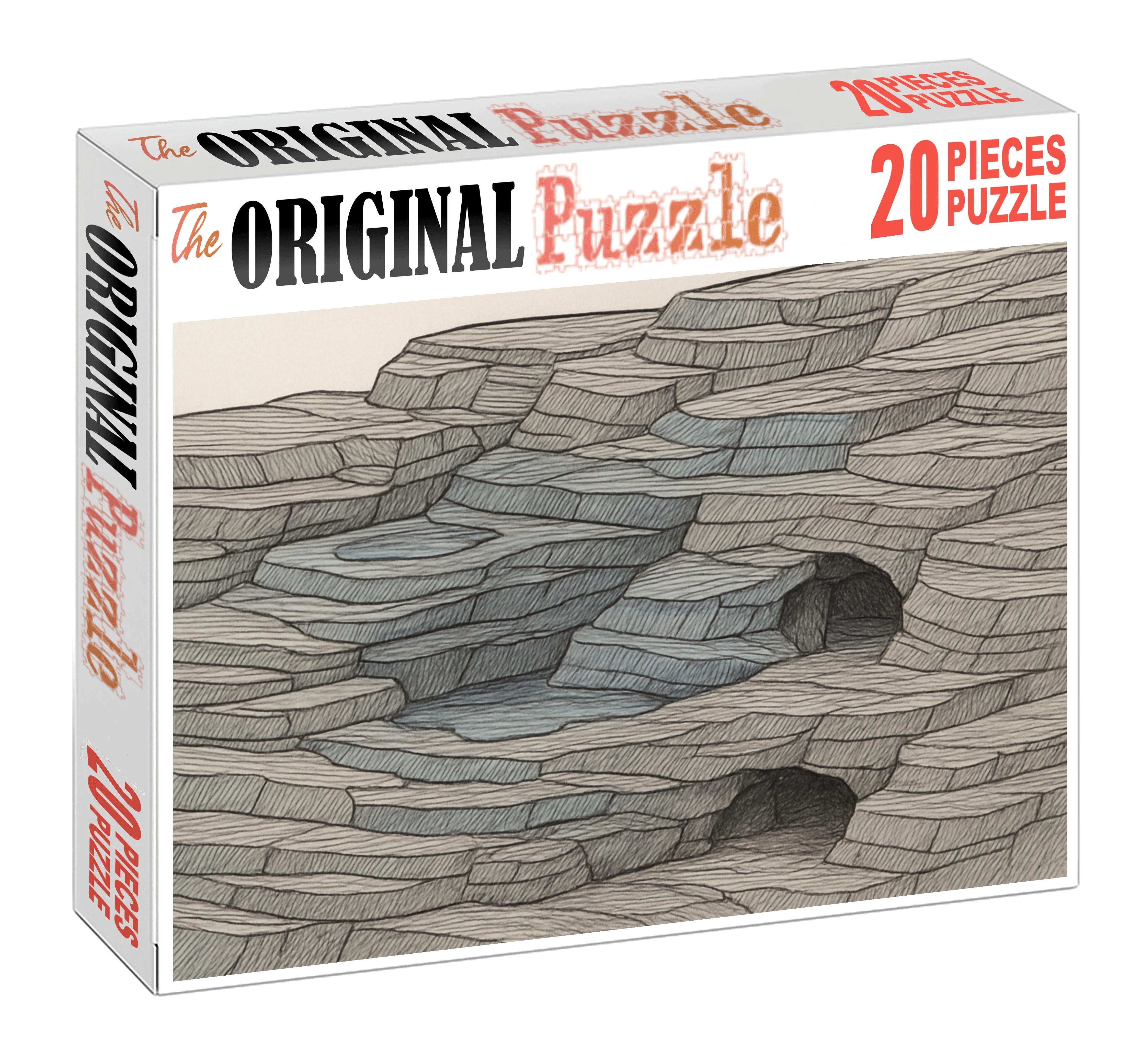 Subterranean Cavern Cross-section Diagram Challenging Puzzles