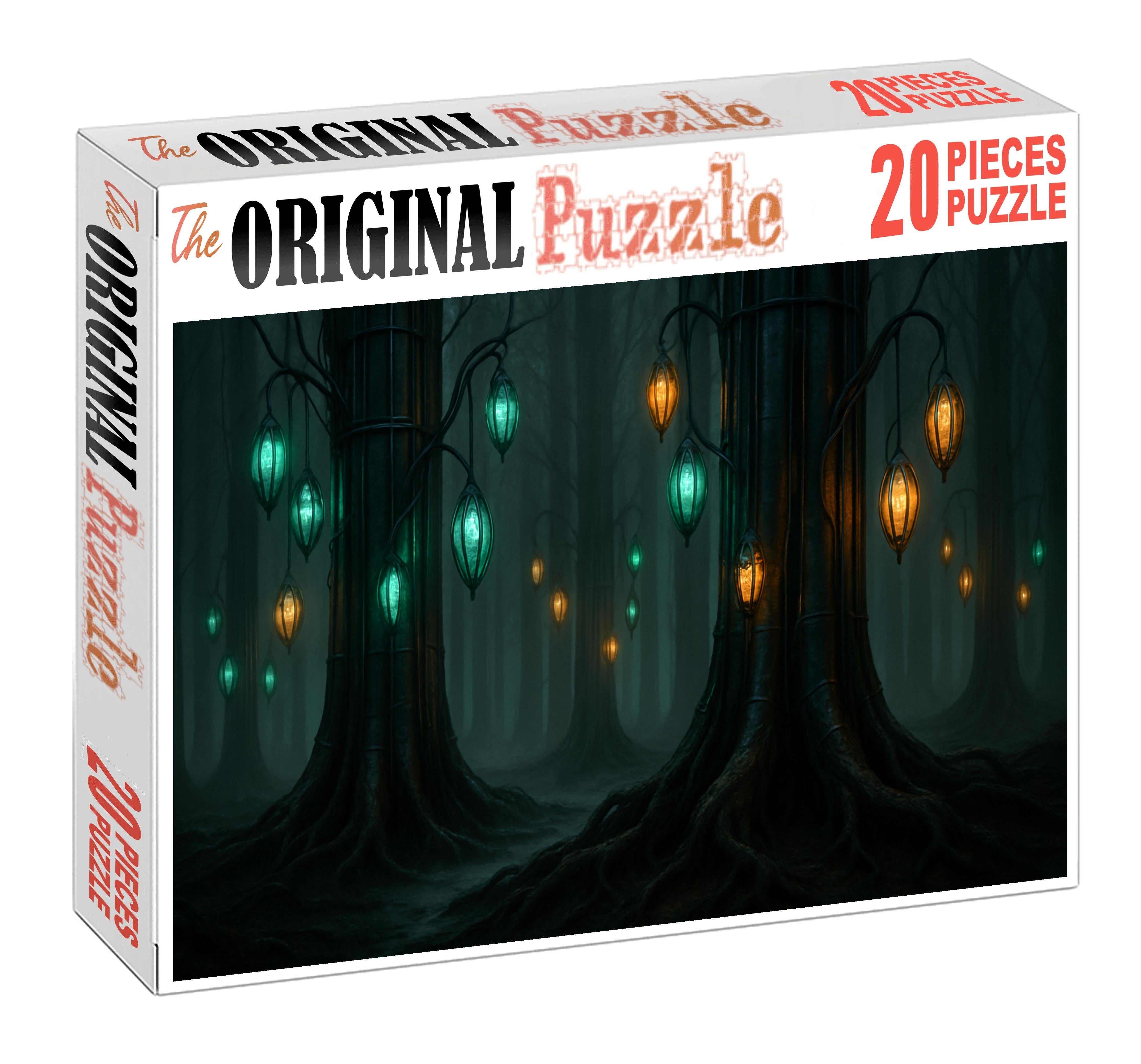 The Whispering Lantern Forest Puzzle For Adults