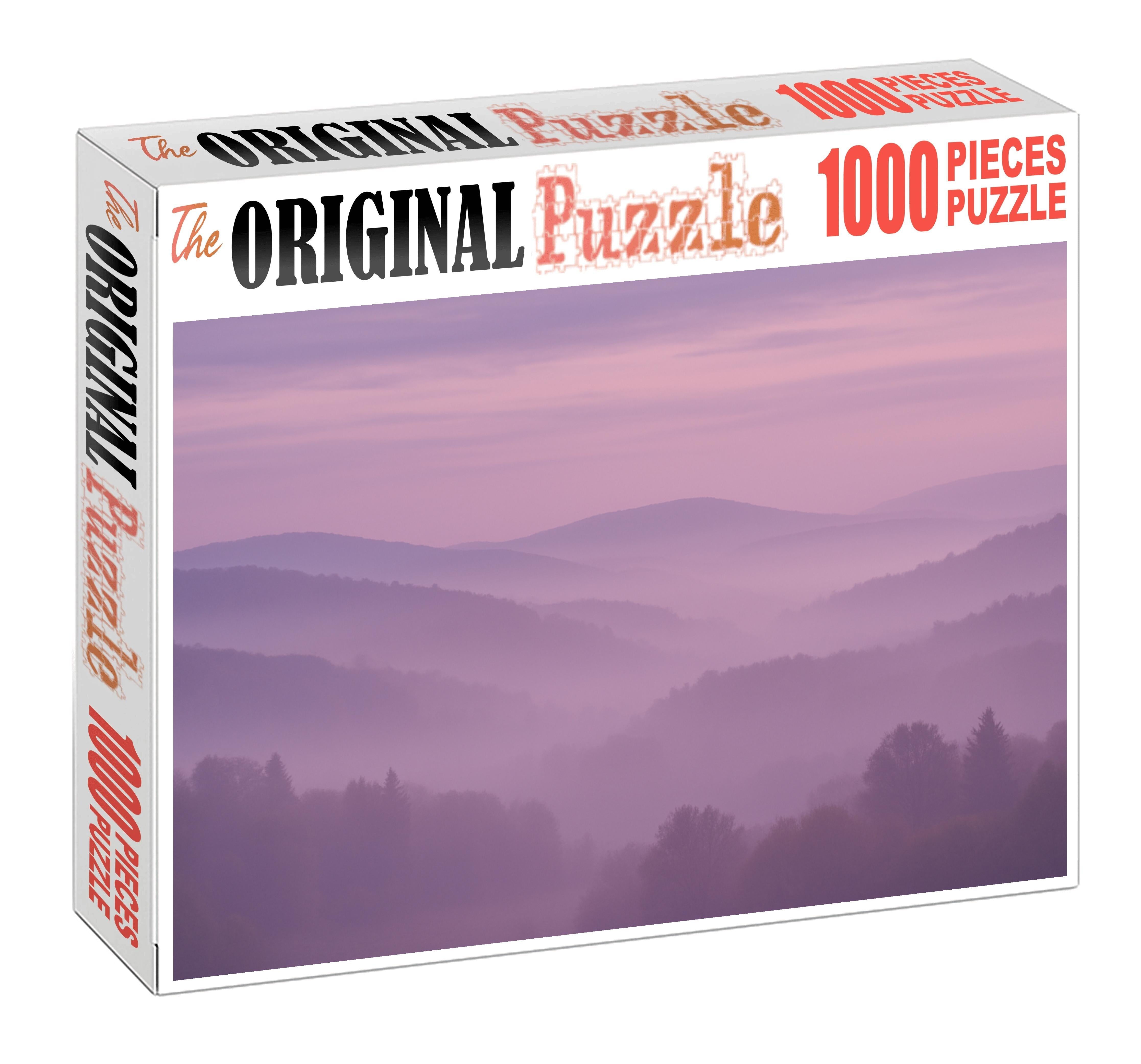 Lavender Mist Valley 200 Piece Puzzle
